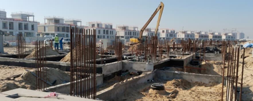Fairway Villas 3 construction site, Land Department inspection photo 9, 17 March 2026