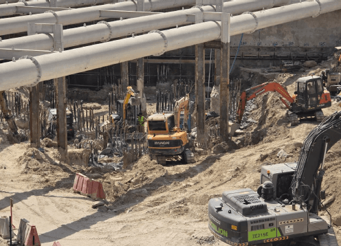 Rove Home Marasi Drive construction site, Land Department inspection photo 5, 6 July 2026