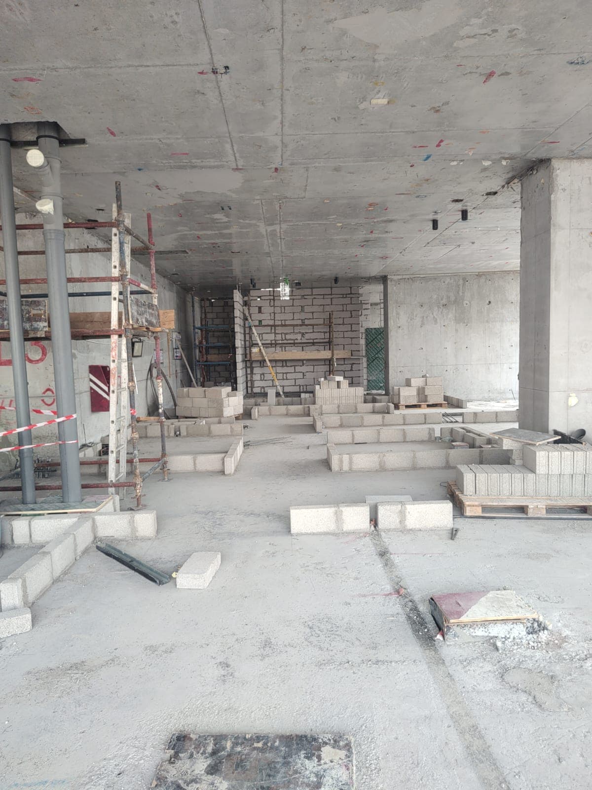Mercer House construction site, Land Department inspection photo 10, 7 August 2026