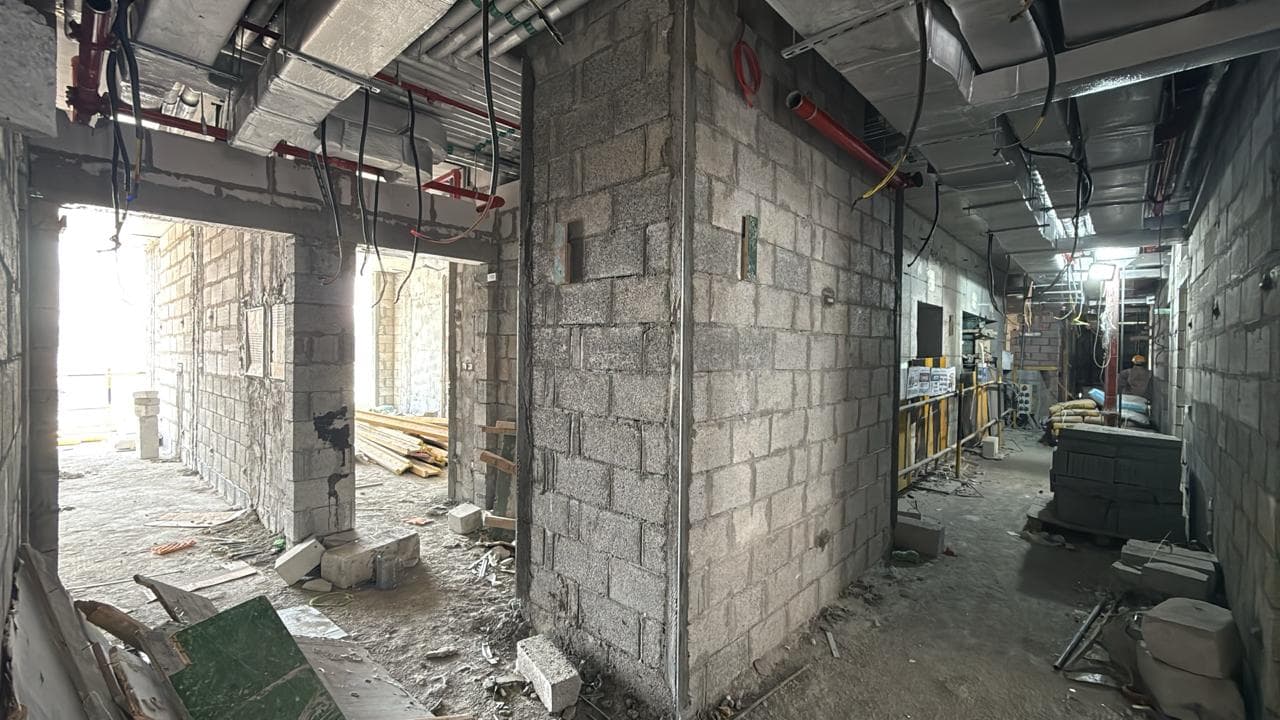 Sky Livings By Peace Homes construction site, Land Department inspection photo 1, 1 June 2026