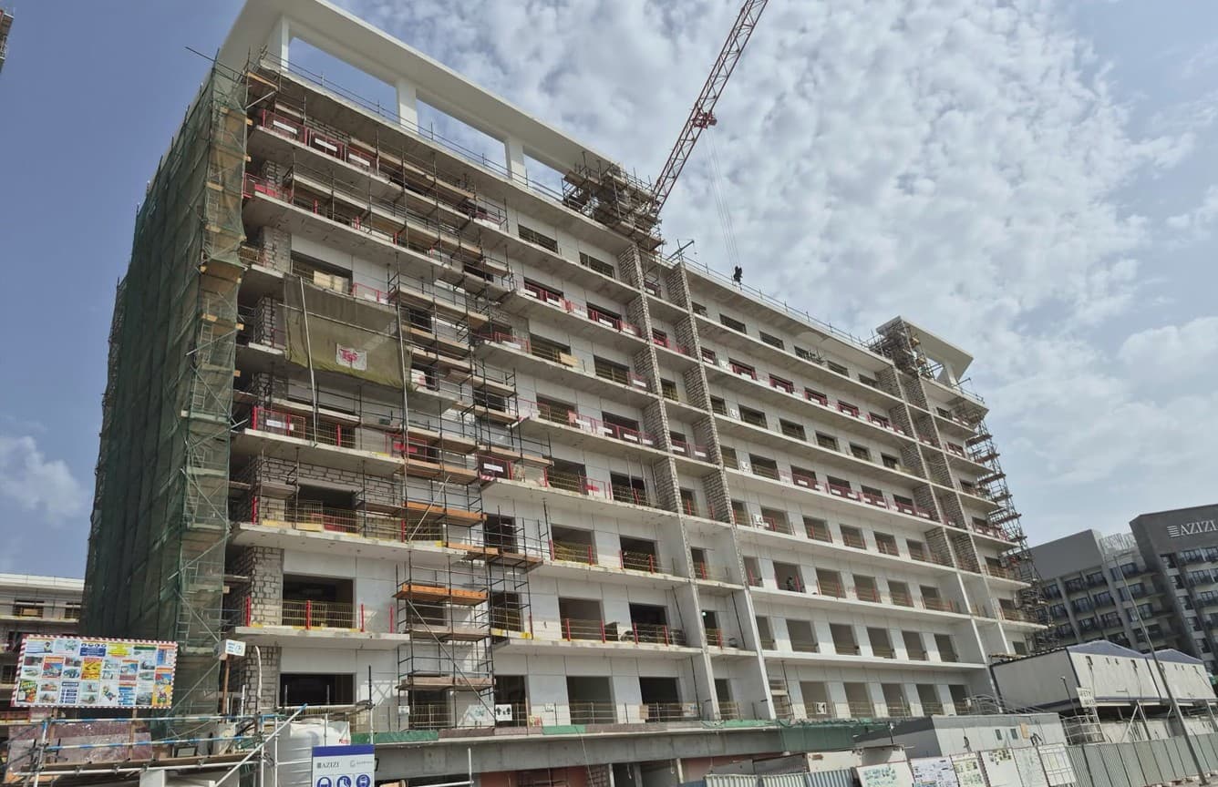 Beach Oasis 2 construction site, Land Department inspection photo 4, 7 September 2026