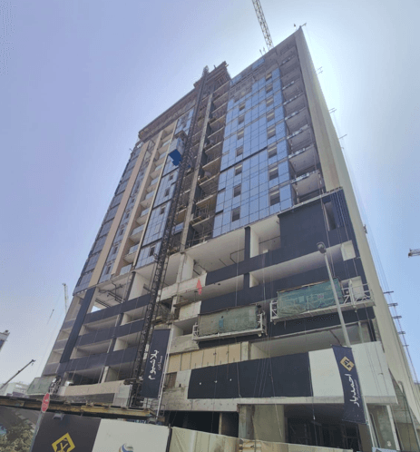 Palatium Residences construction site, Land Department inspection photo 4, 19 June 2026
