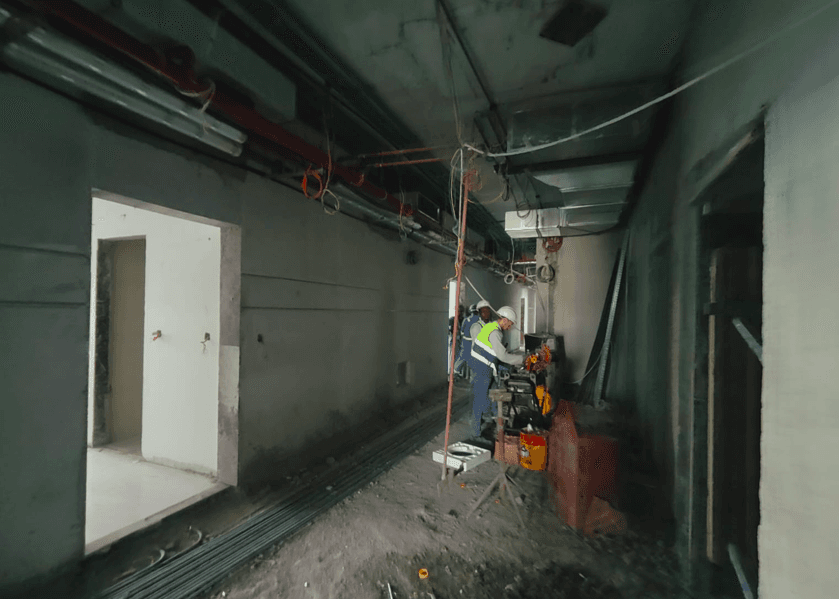 Palatium Residences construction site, Land Department inspection photo 3, 19 June 2026