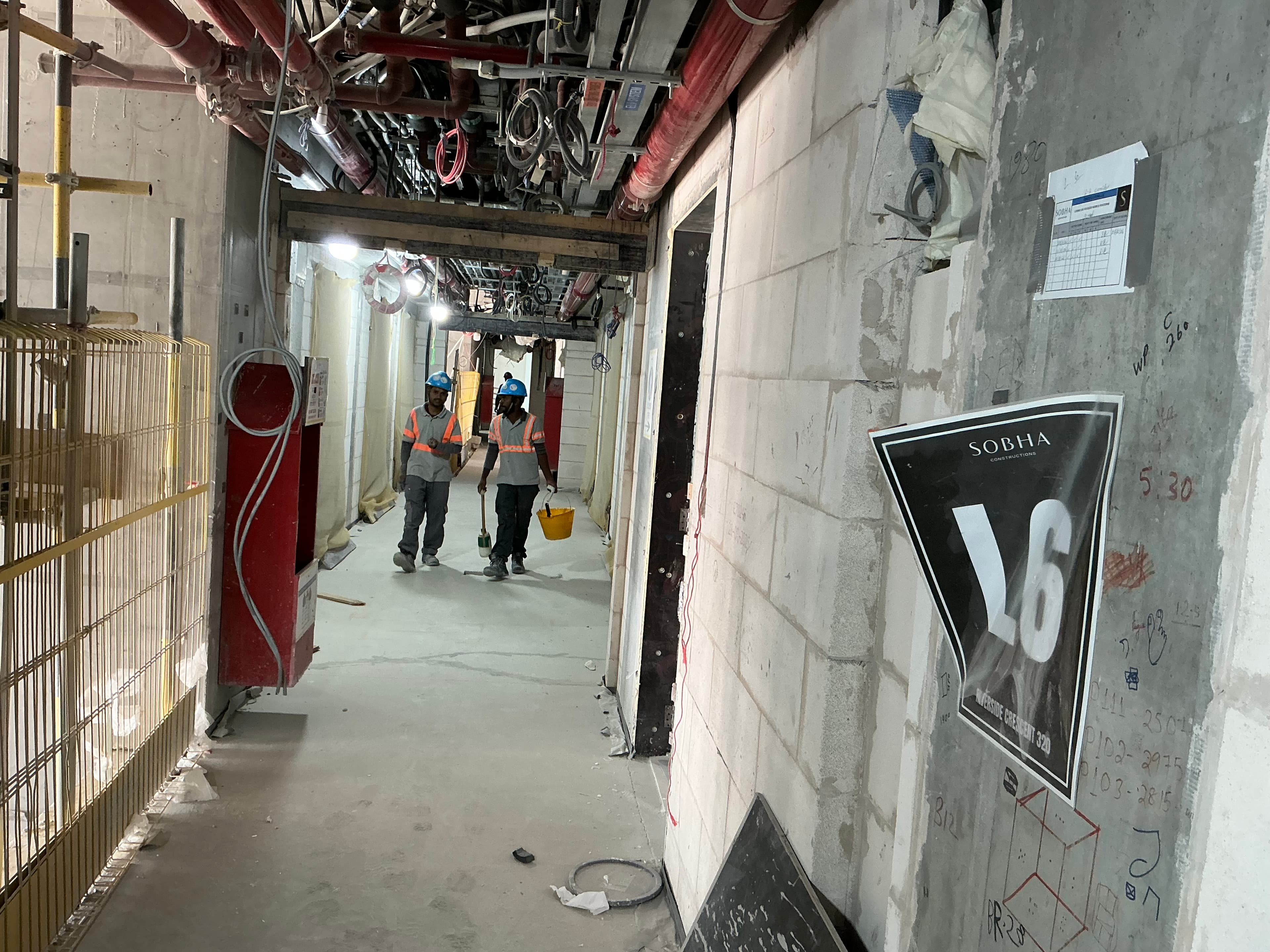 320 Riverside Crescent construction site, Land Department inspection photo 9, 22 May 2026