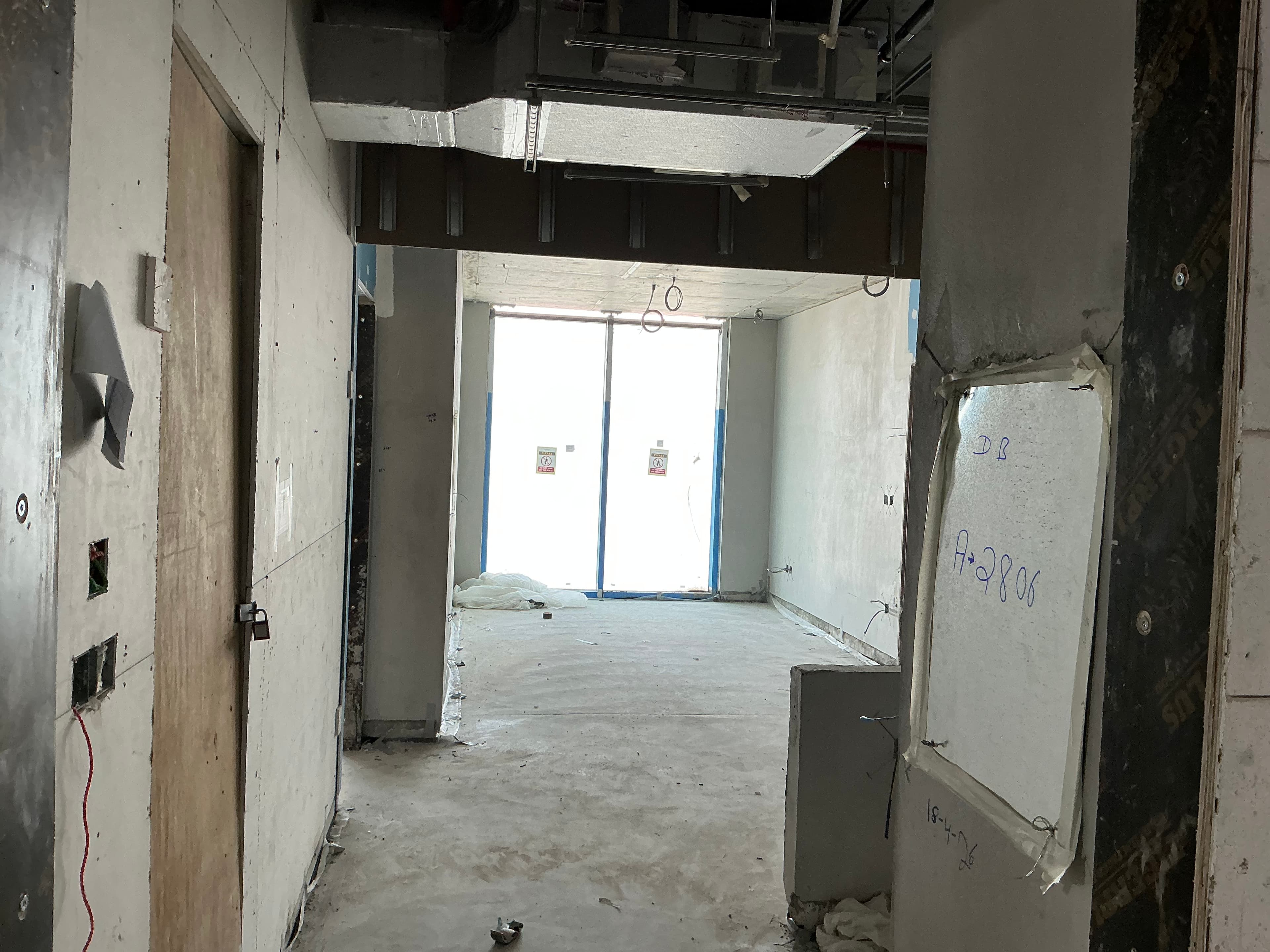 320 Riverside Crescent construction site, Land Department inspection photo 5, 22 May 2026