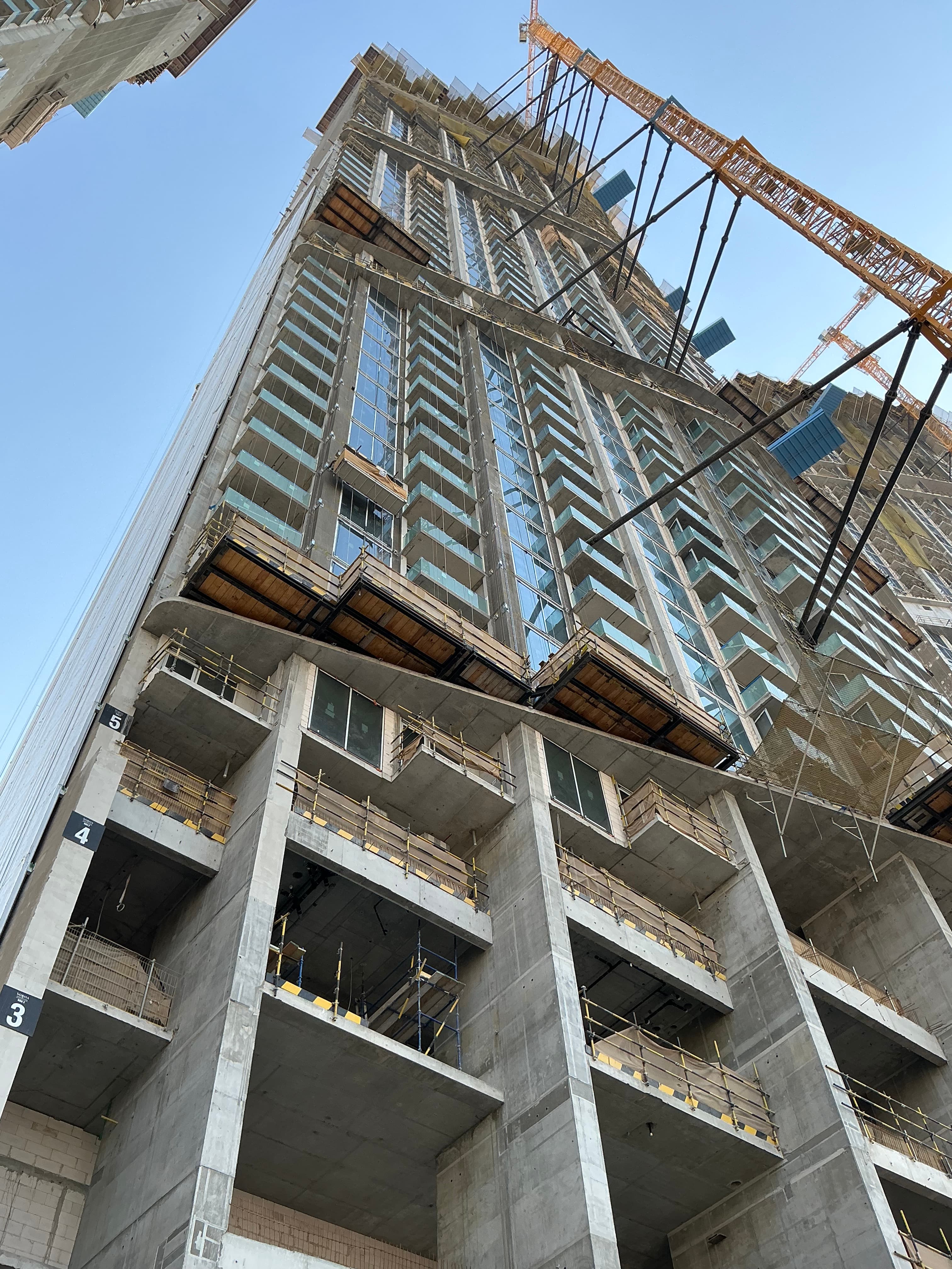 320 Riverside Crescent construction site, Land Department inspection photo 11, 22 May 2026
