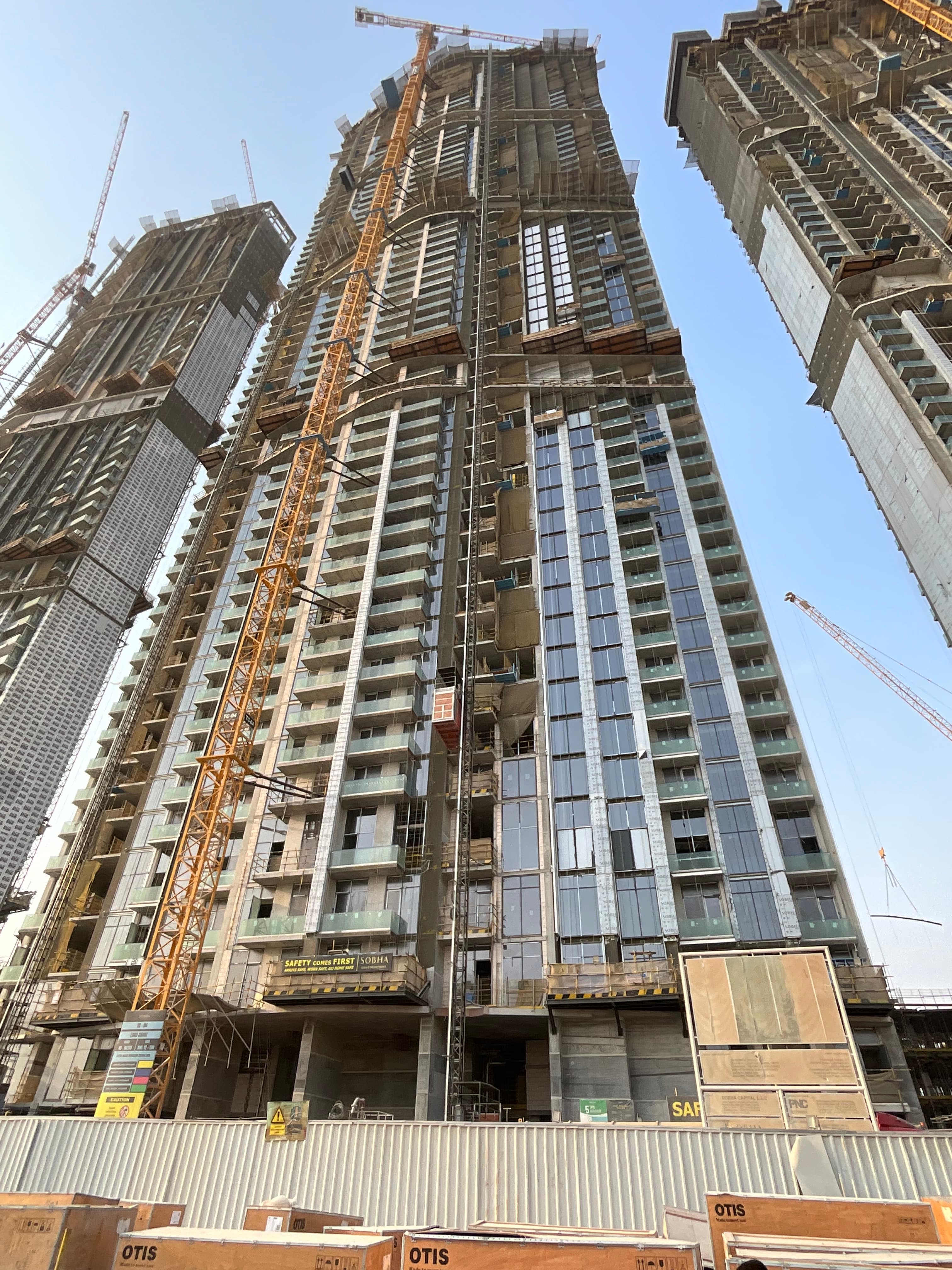 320 Riverside Crescent construction site, Land Department inspection photo 1, 24 August 2026
