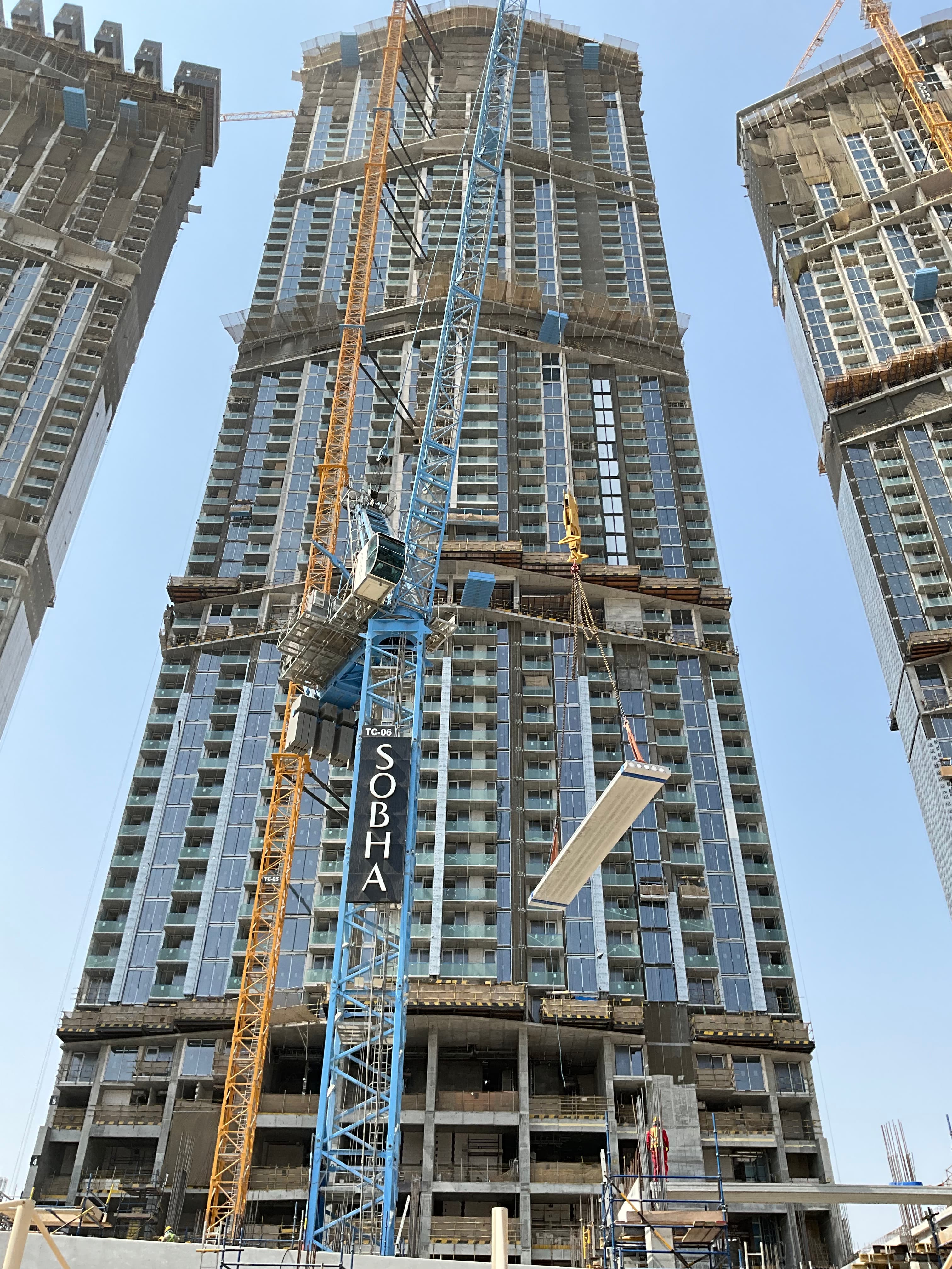 320 Riverside Crescent construction site, Land Department inspection photo 4, 24 August 2026
