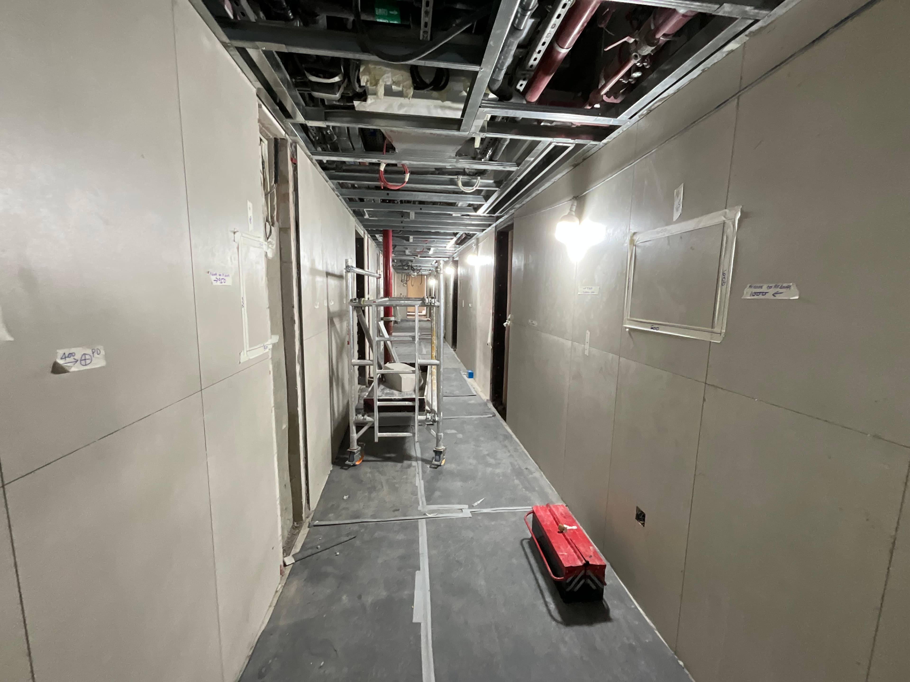 320 Riverside Crescent construction site, Land Department inspection photo 12, 24 August 2026