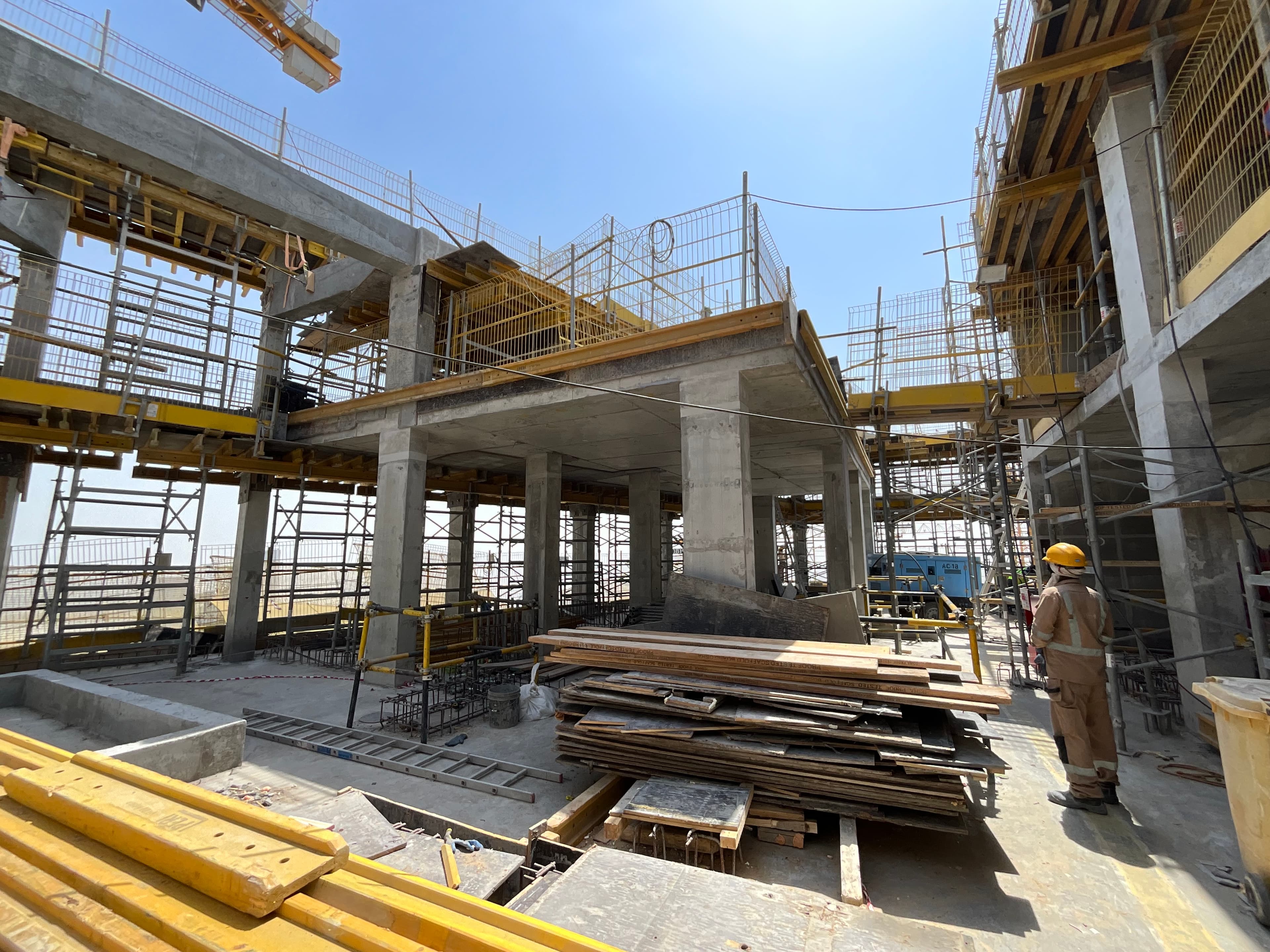 320 Riverside Crescent construction site, Land Department inspection photo 3, 24 August 2026