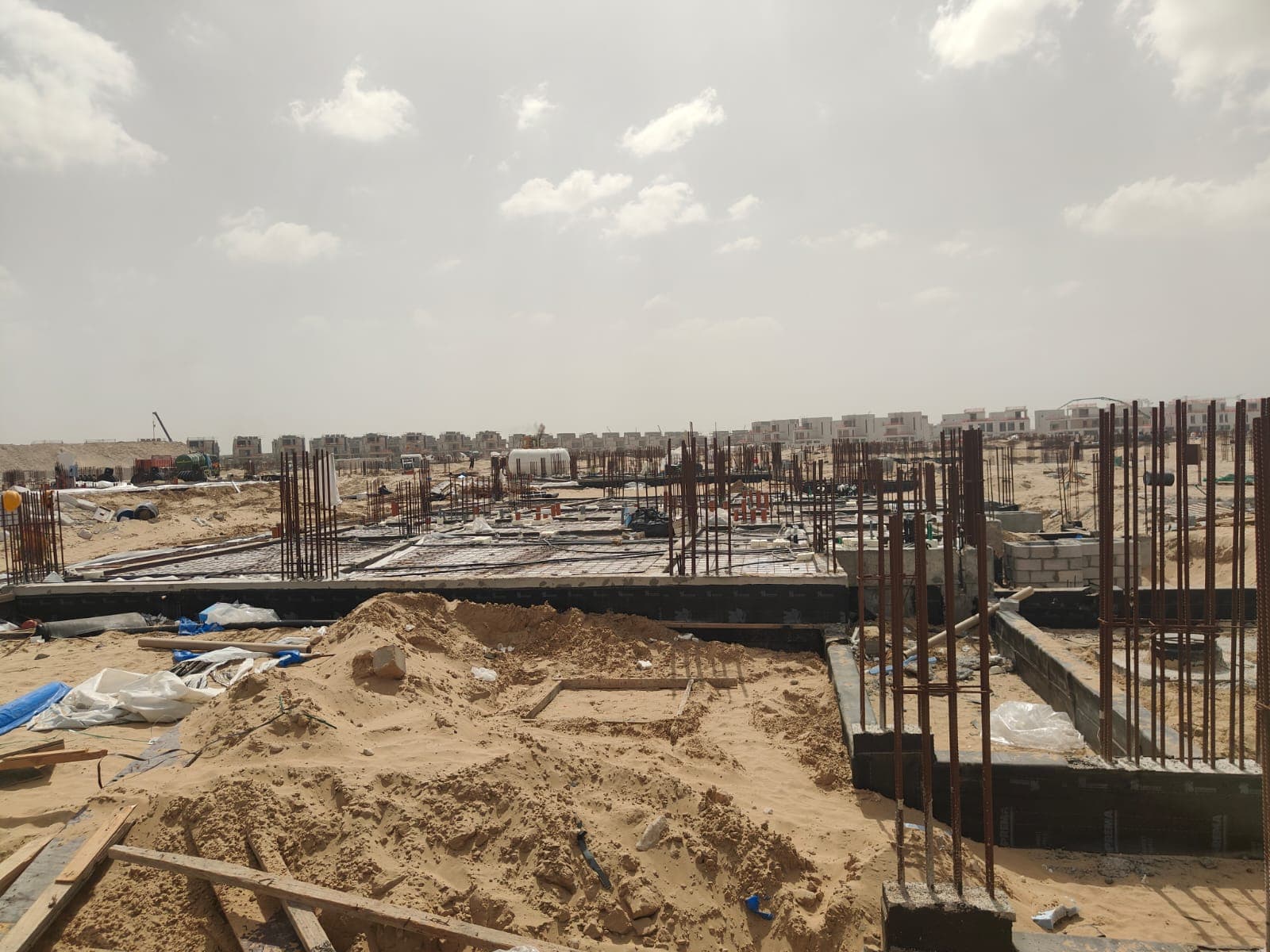 Golf Lane construction site, Land Department inspection photo 13, 16 February 2026
