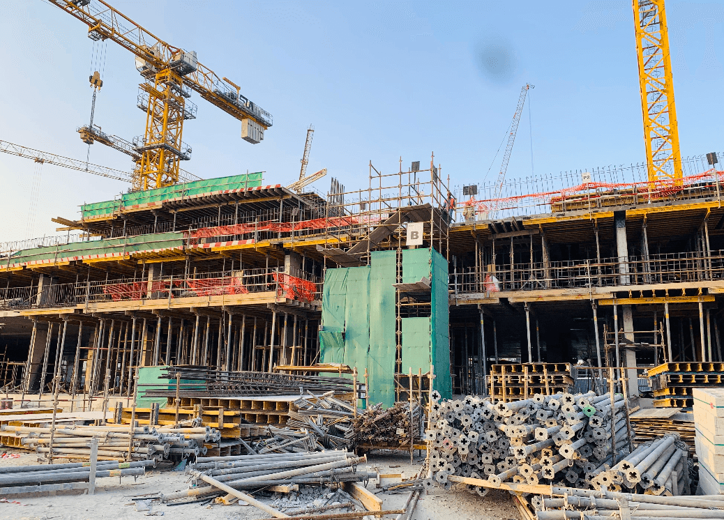 South Garden B construction site, Land Department inspection photo 4, 7 September 2026