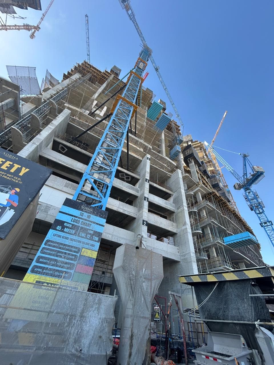 Skyscape construction site, Land Department inspection photo 5, 16 June 2026