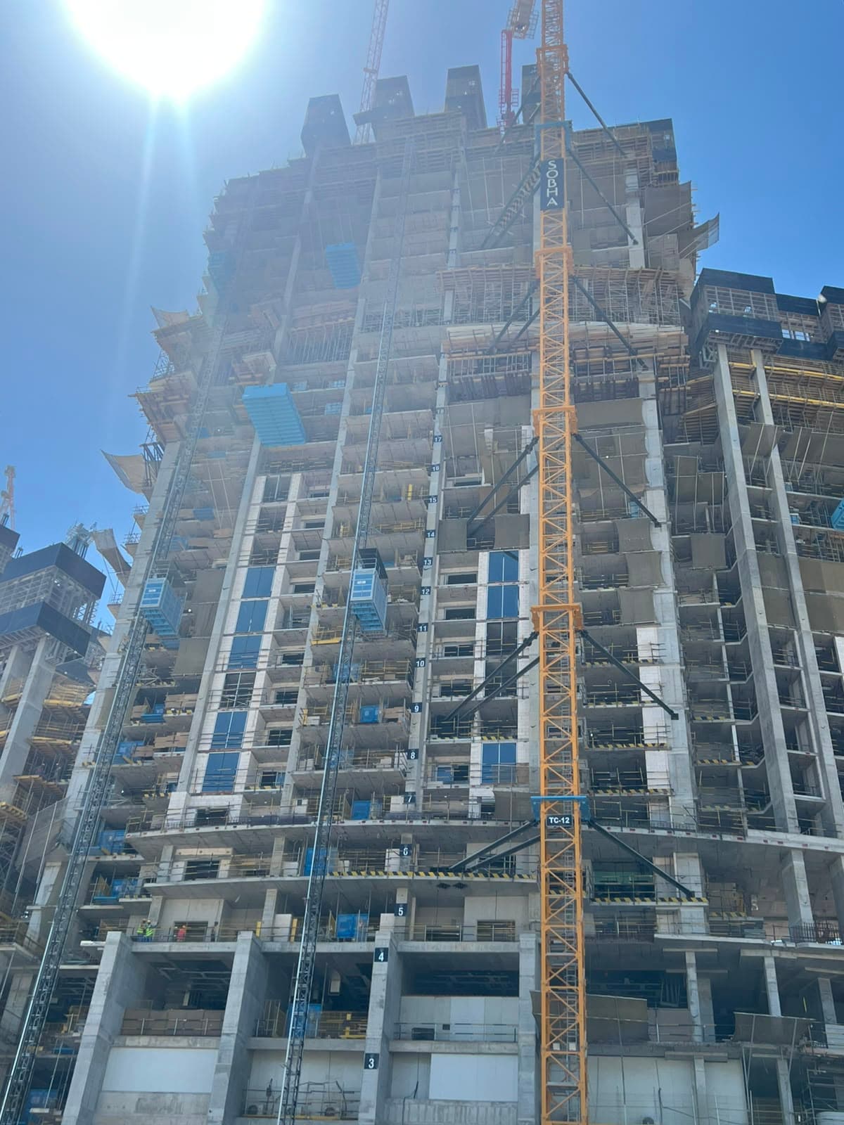 Skyscape construction site, Land Department inspection photo 9, 16 June 2026