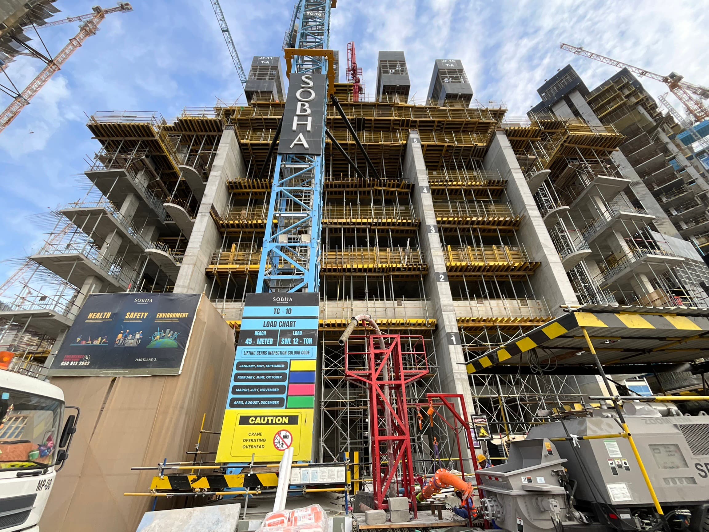 Skyscape construction site, Land Department inspection photo 5, 31 March 2026