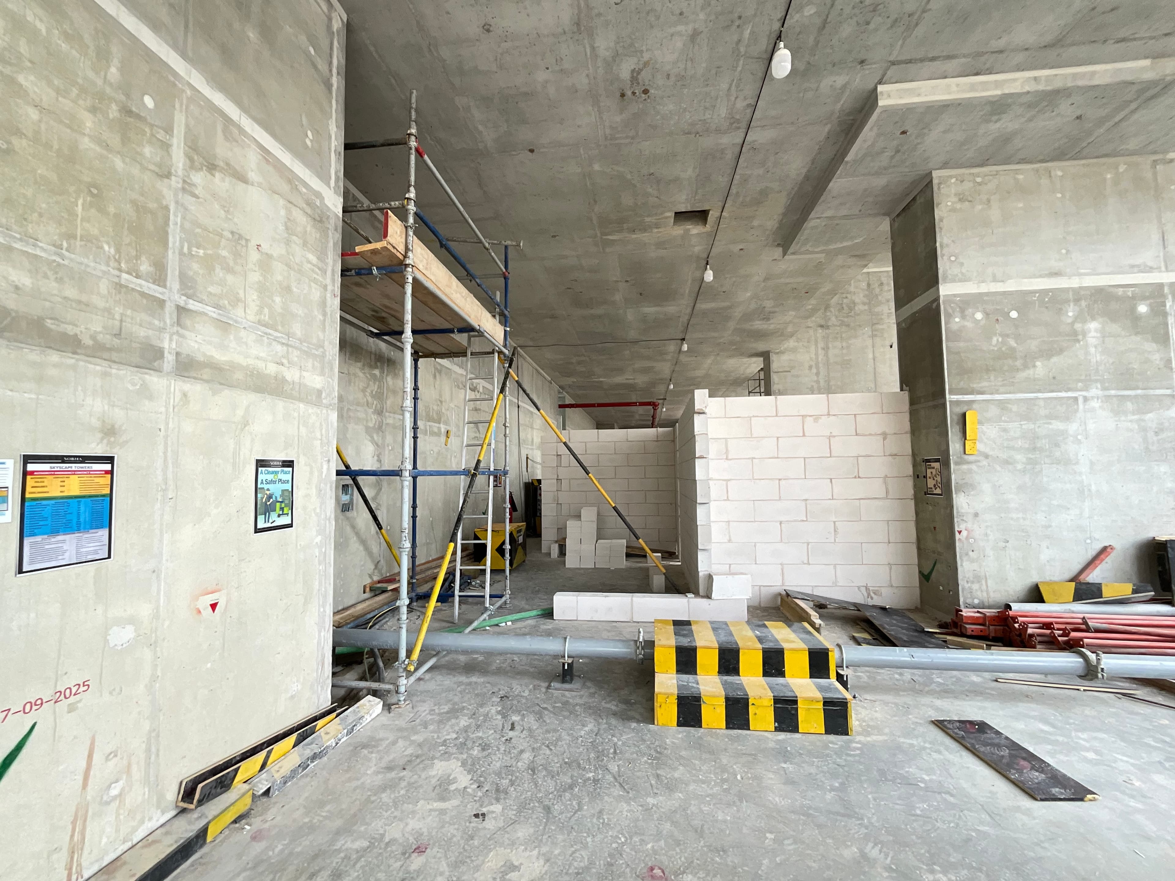 Skyscape construction site, Land Department inspection photo 9, 31 March 2026
