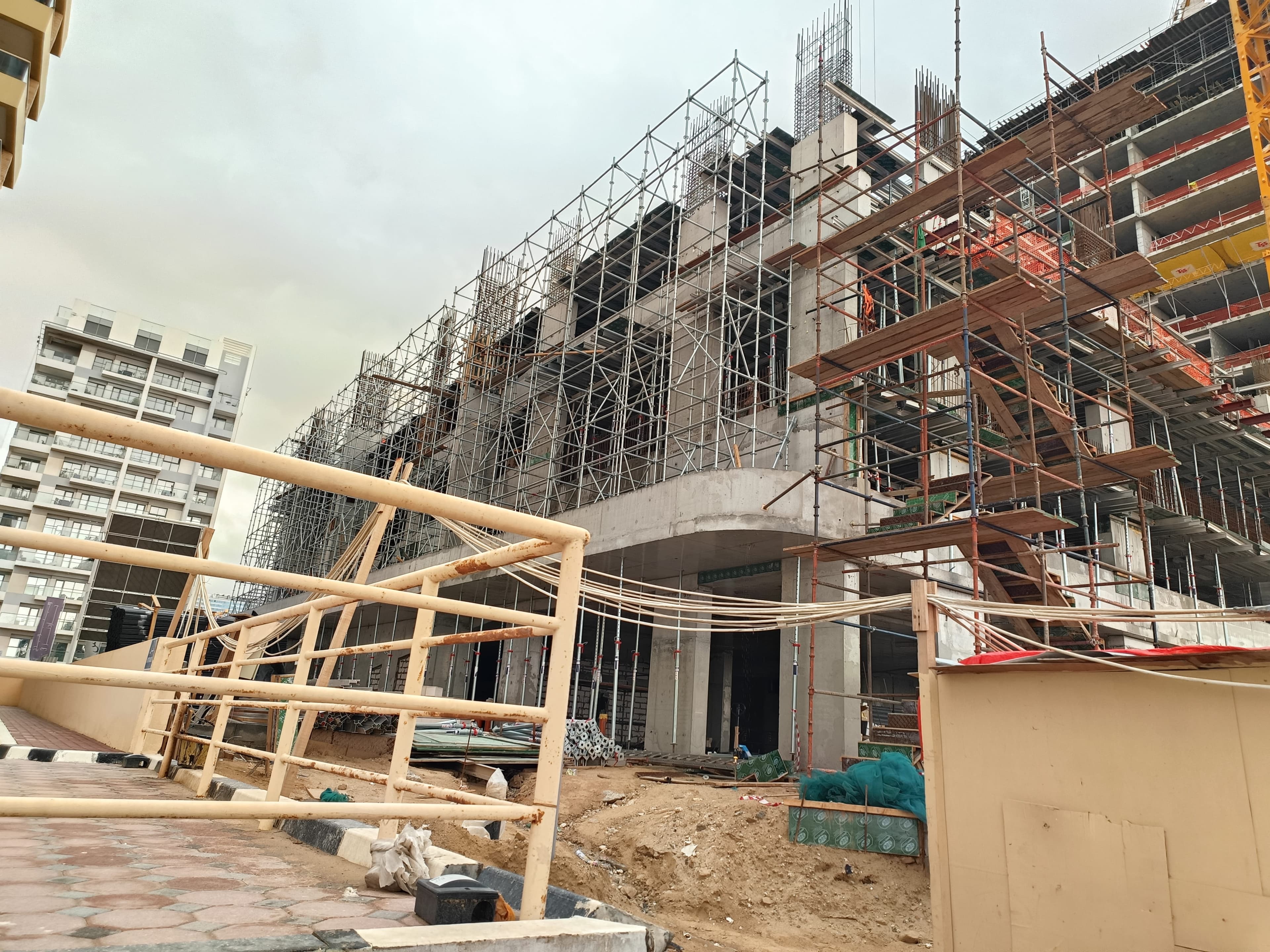 Weybridge Gardens 3 construction site, Land Department inspection photo 4, 31 March 2026