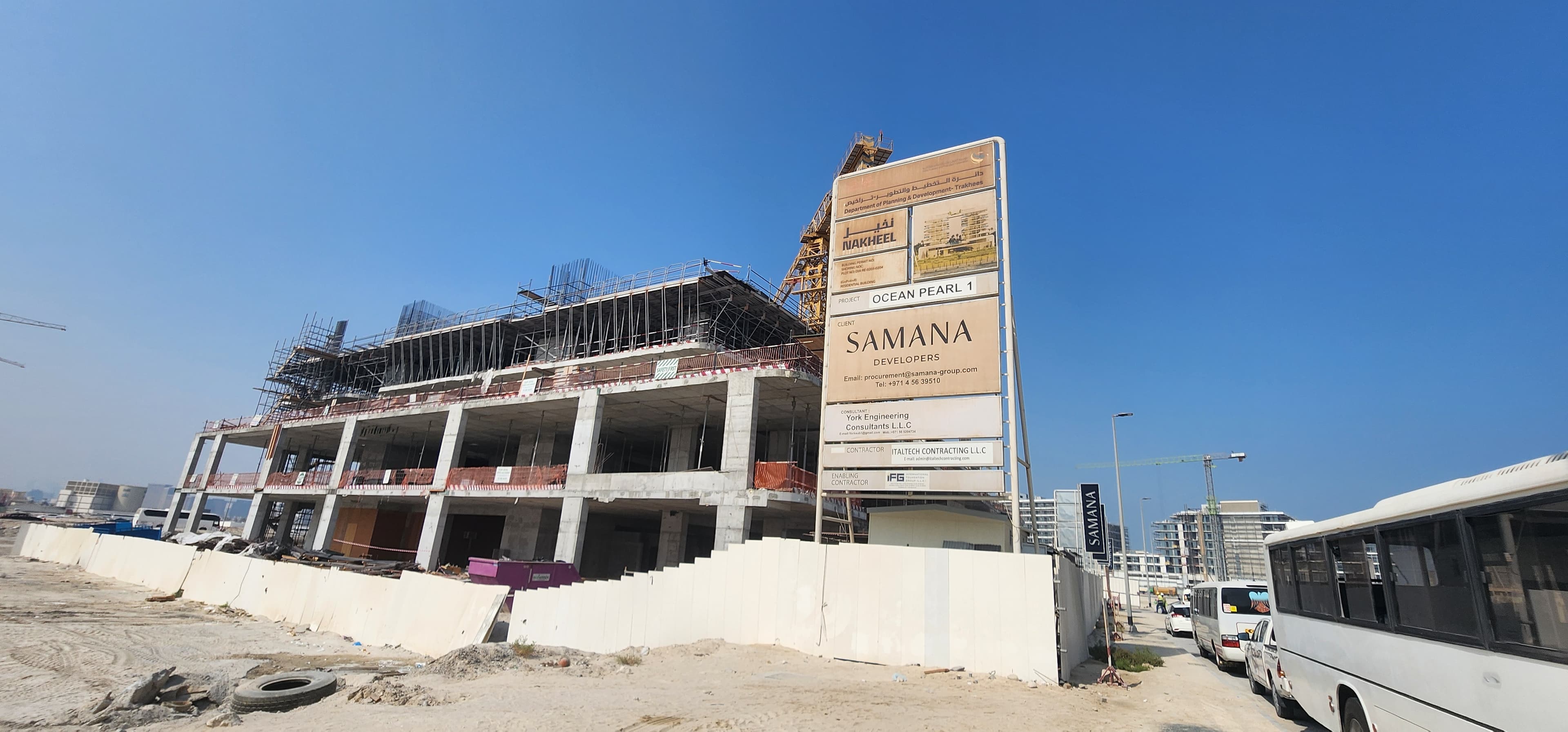 Ocean Pearl By Sd construction site, Land Department inspection photo 3, 17 September 2026