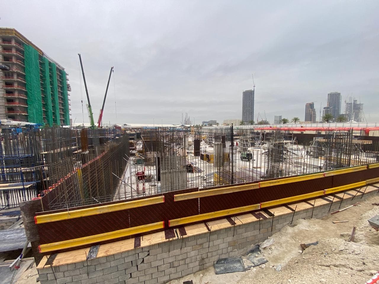 Marina Views construction site, Land Department inspection photo 4, 5 May 2026