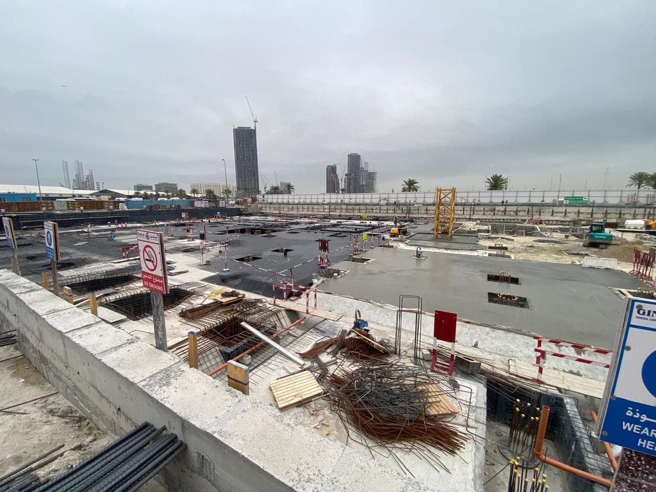Marina Views construction site, Land Department inspection photo 2, 5 May 2026