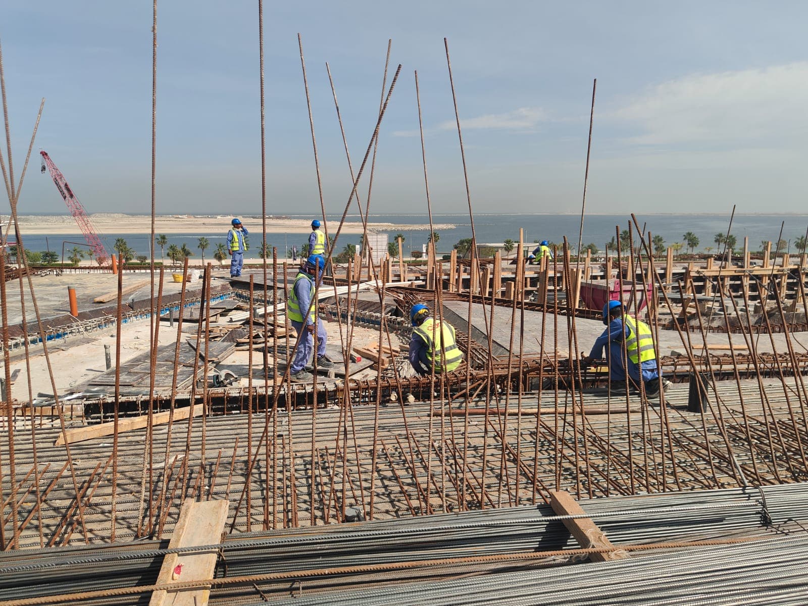 Edgewater Residences 3 construction site, Land Department inspection photo 4, 4 May 2026