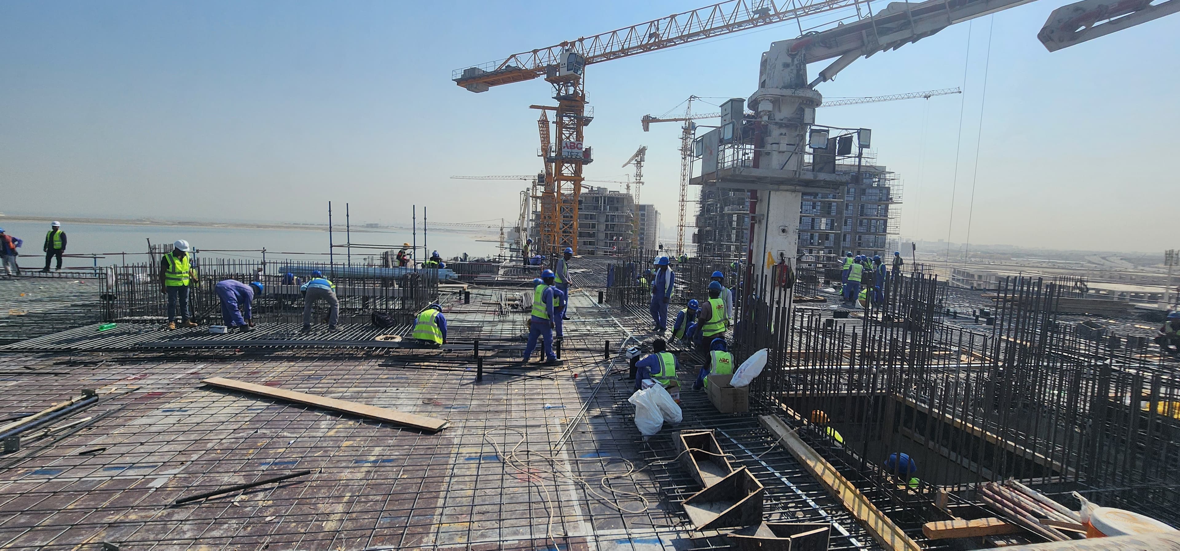 Edgewater Residences 3 construction site, Land Department inspection photo 3, 31 August 2026