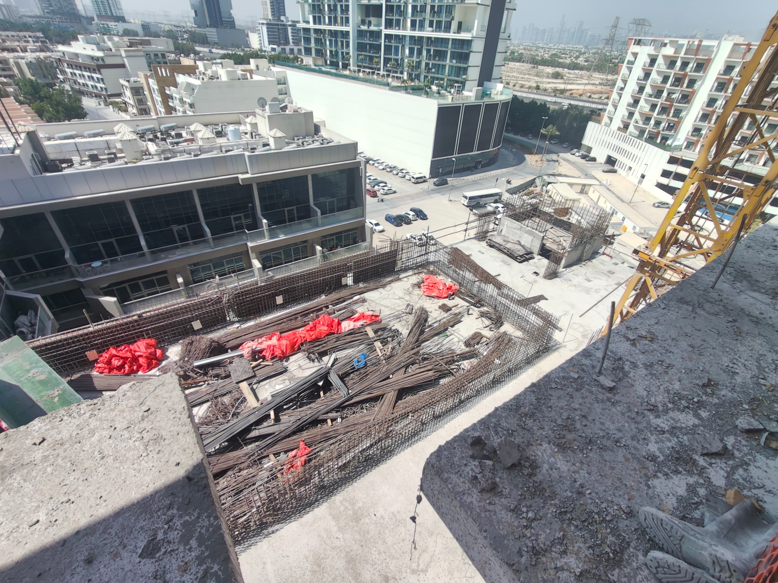 Alfal Residences construction site, Land Department inspection photo 2, 25 September 2026