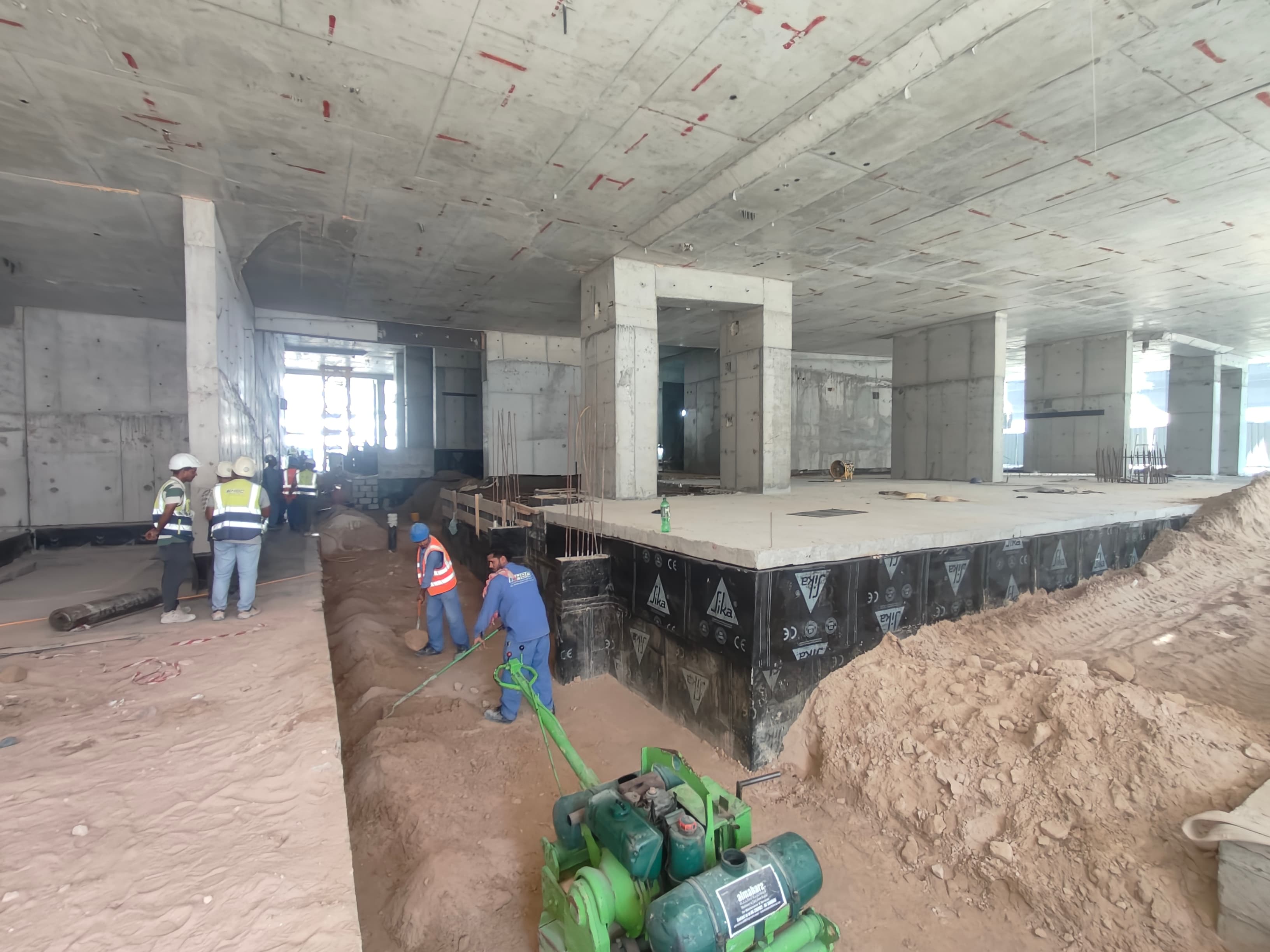 Alfal Residences construction site, Land Department inspection photo 3, 25 September 2026