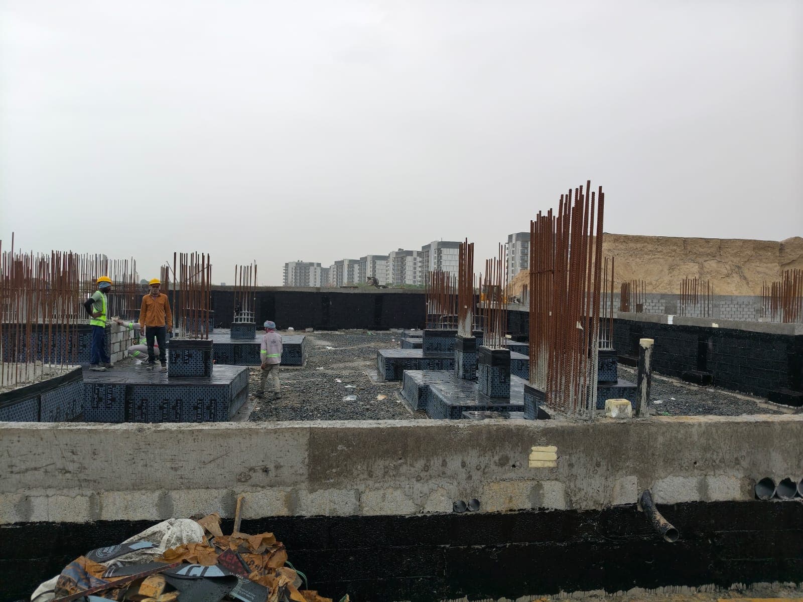 Mohammed Bin Rashid Al Maktoum City -District One West - Phase 2 construction site, Land Department inspection photo 6, 17 April 2026