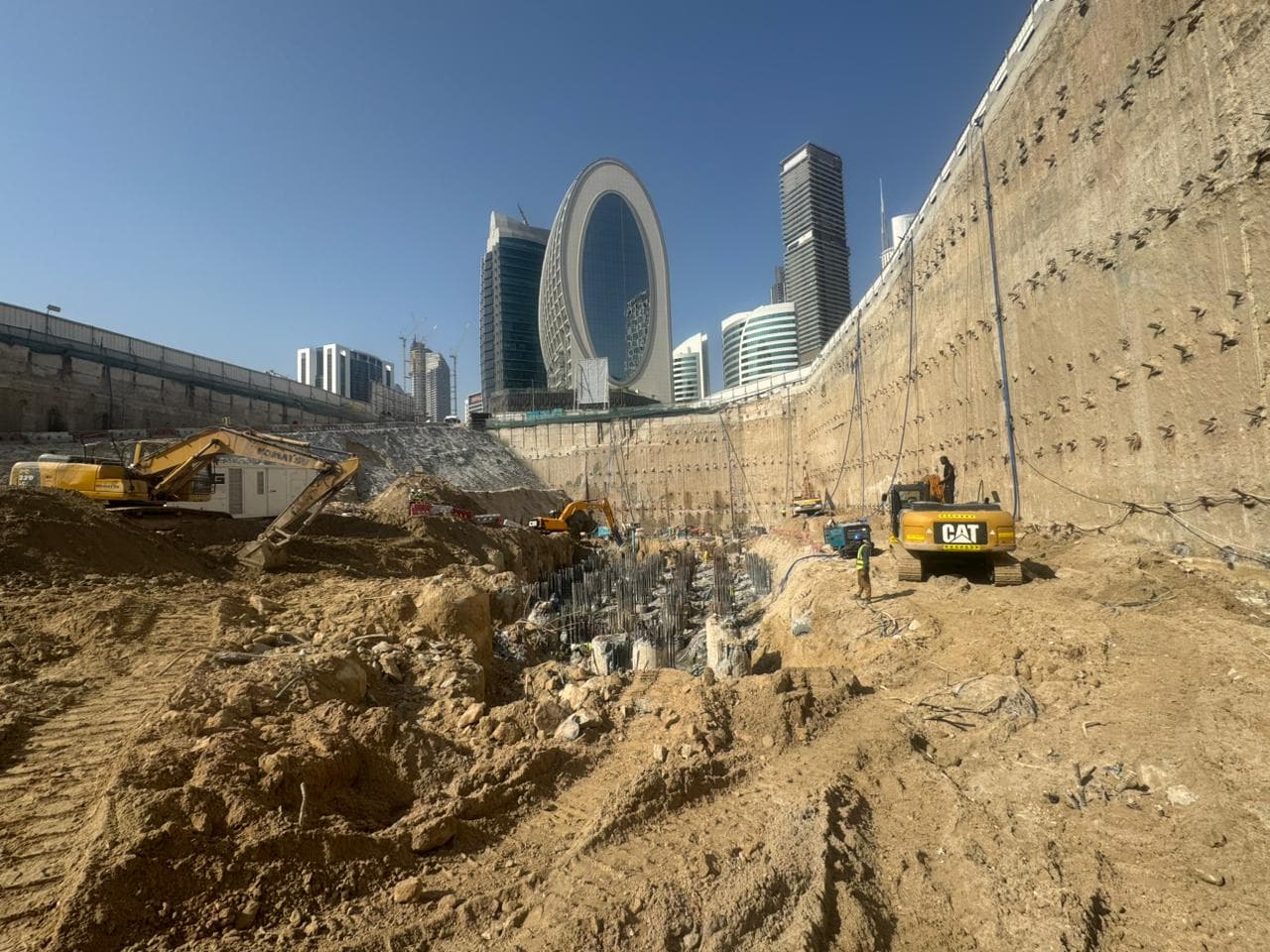 Enara By Omniyat construction site, Land Department inspection photo 6, 20 January 2026