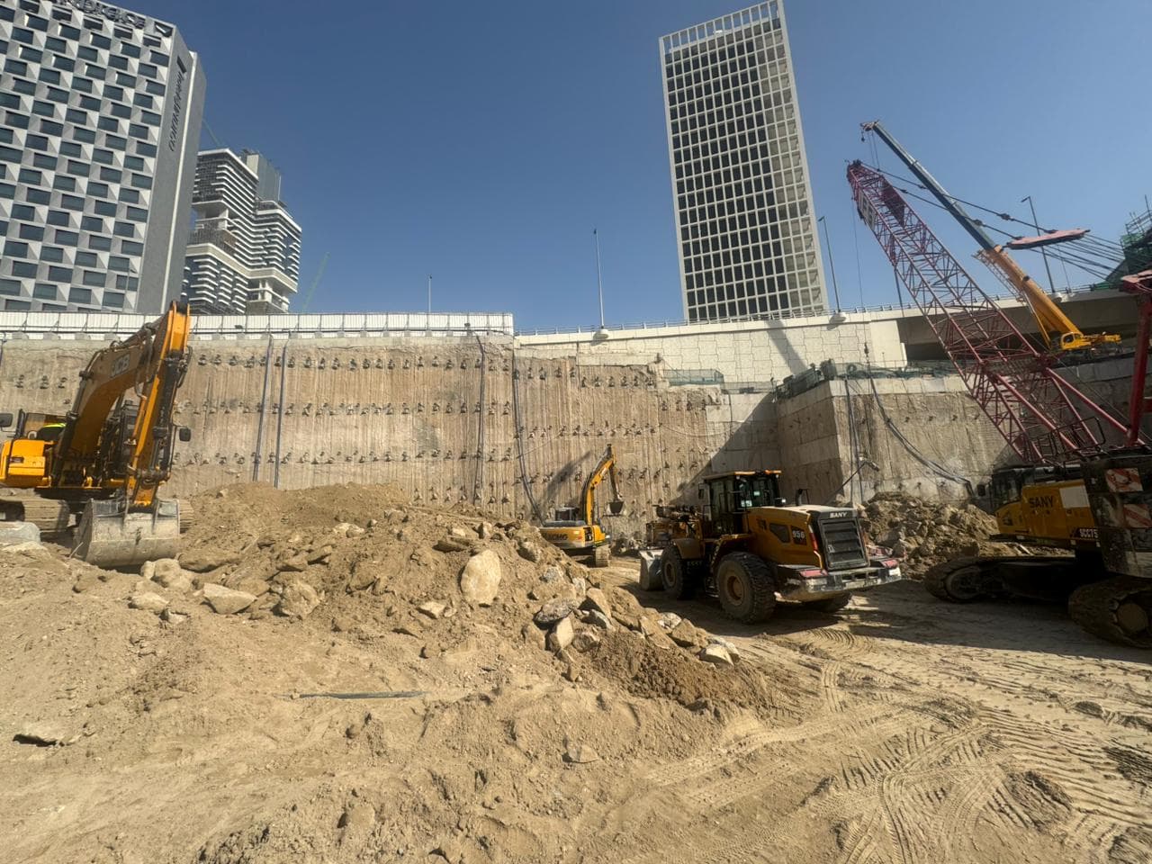 Enara By Omniyat construction site, Land Department inspection photo 5, 20 January 2026