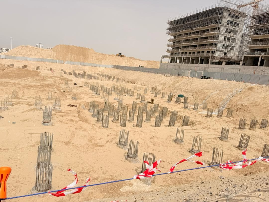 Damac Lagoons - Valencia construction site, Land Department inspection photo 3, 20 May 2026