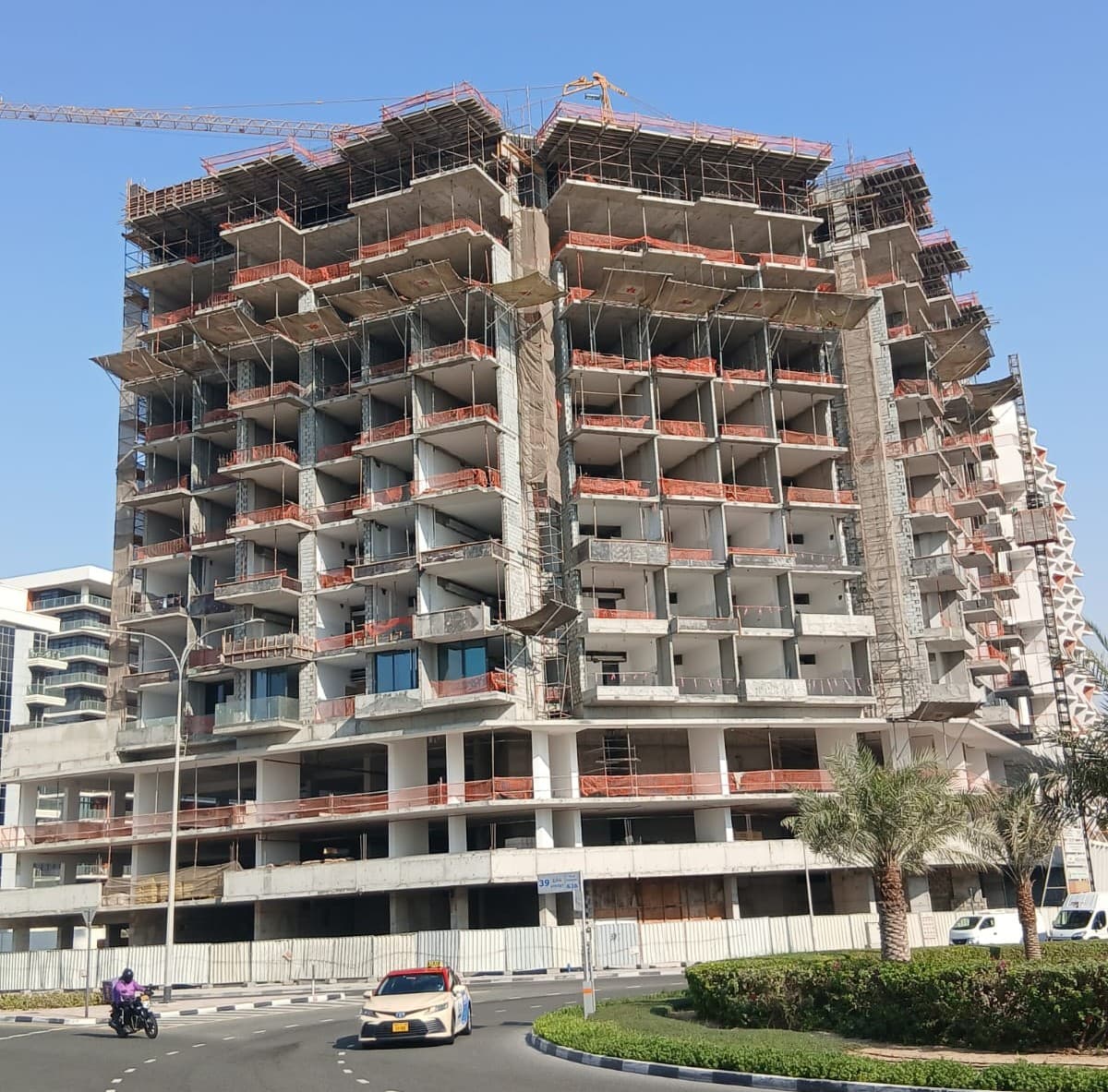 Aura Elite construction site, Land Department inspection photo 8, 24 September 2026