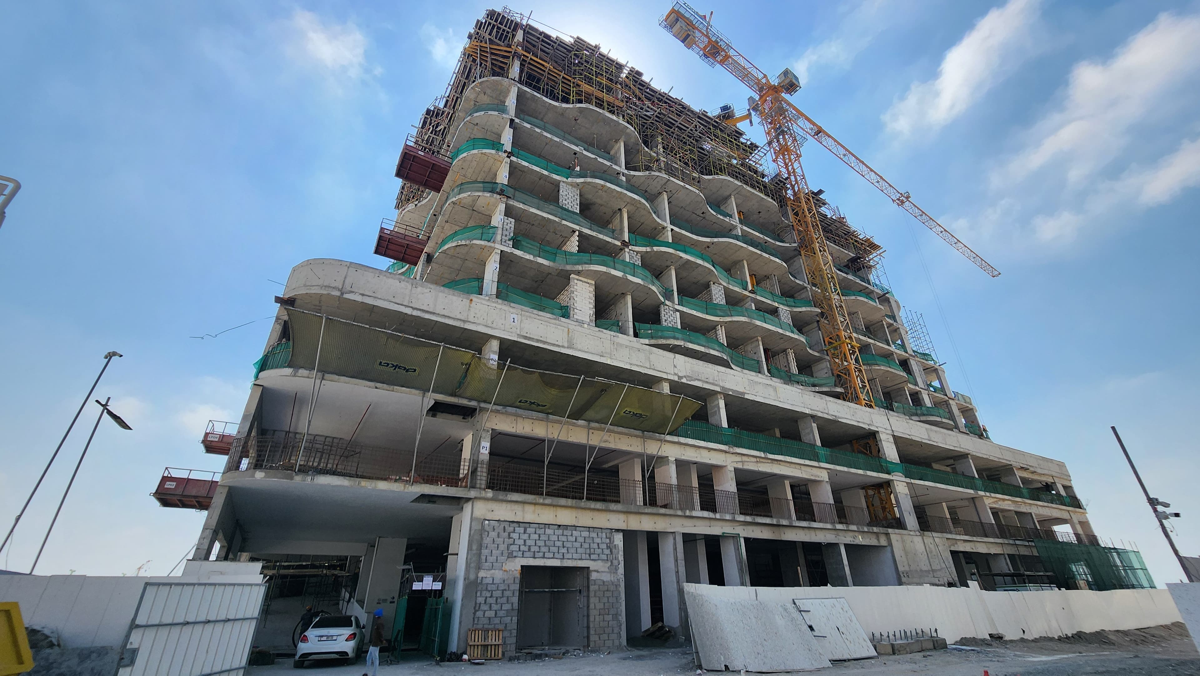 Zephyra Residences construction site, Land Department inspection photo 7, 12 May 2026