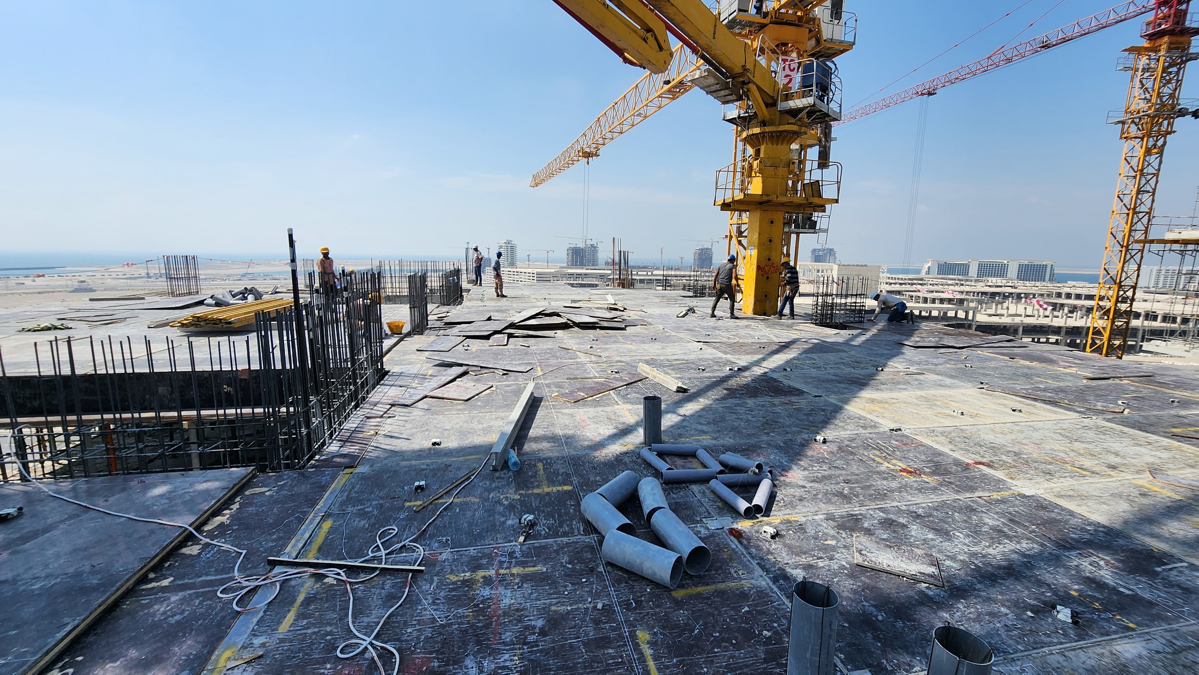Zephyra Residences construction site, Land Department inspection photo 5, 12 May 2026