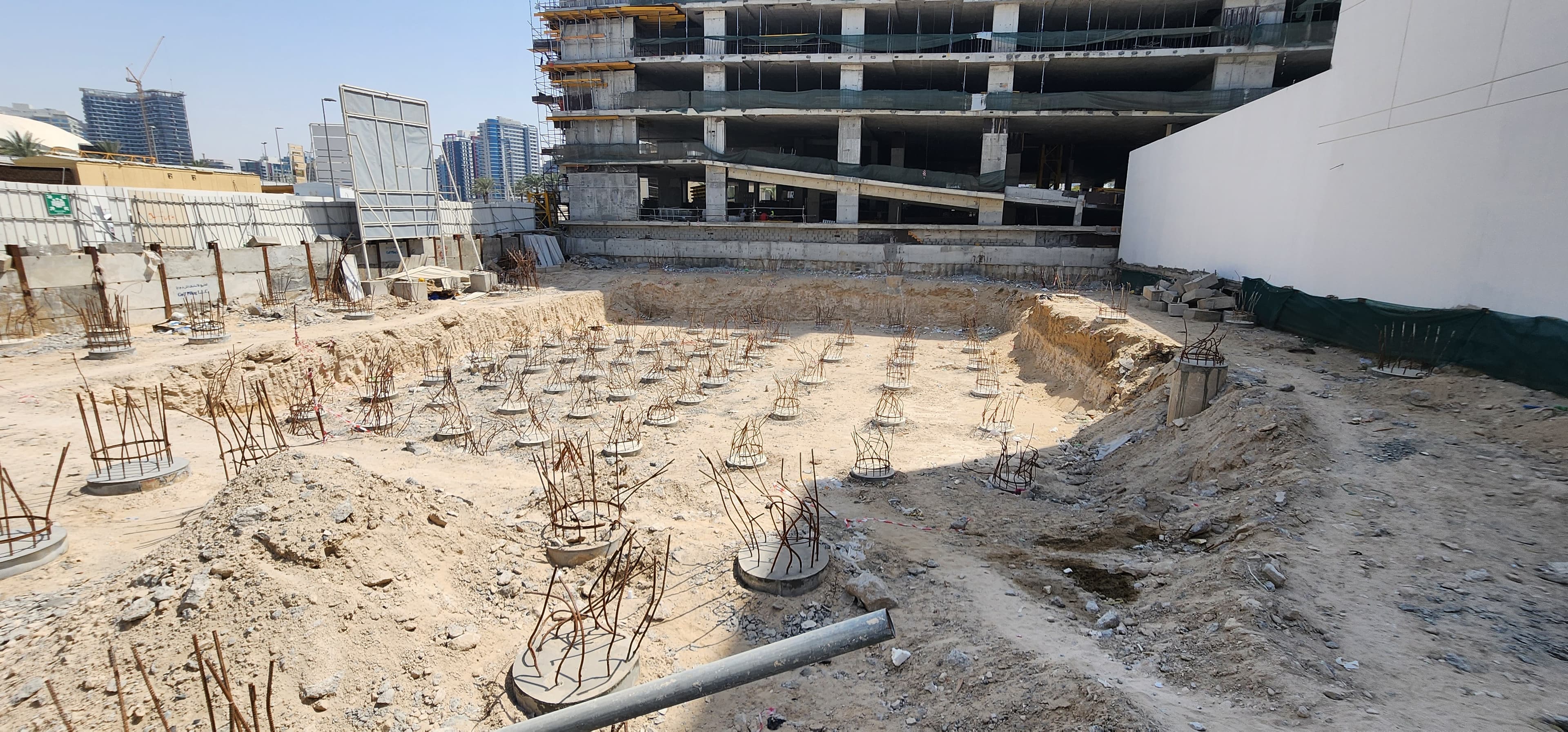 Q Gardens Aliya construction site, Land Department inspection photo 5, 5 July 2026