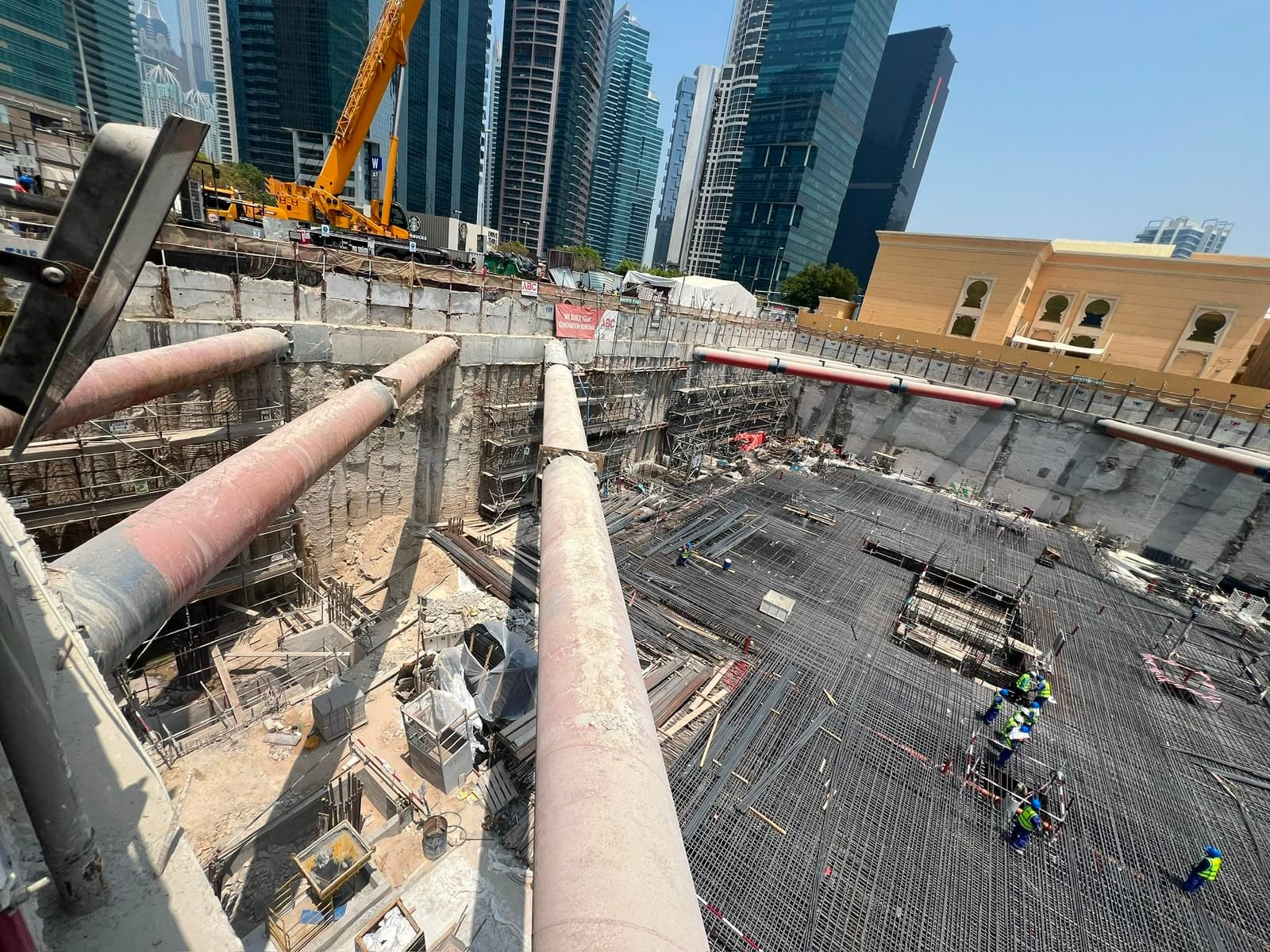 Signature Lifestyle Residences construction site, Land Department inspection photo 2, 24 August 2026