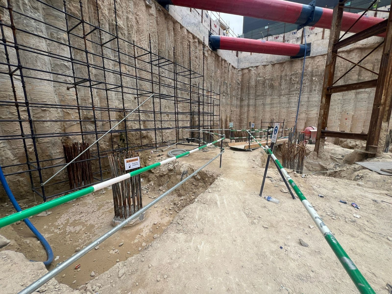 Signature Lifestyle Residences construction site, Land Department inspection photo 4, 15 April 2026