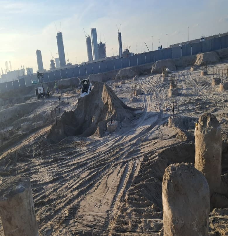 موقع بناء بير بوينت 1، صورة تفتيش الدائرة رقم 4، 8 يناير 2026
