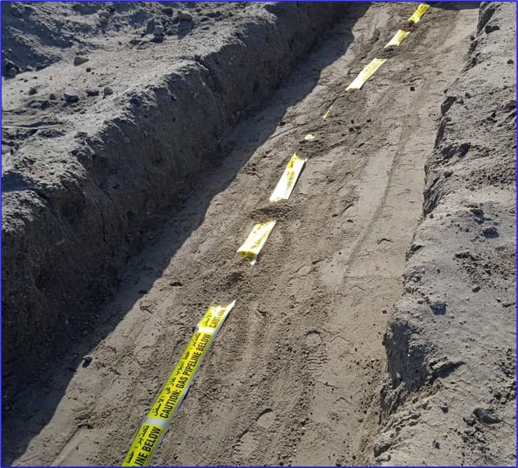 Palm Jebel Ali - Frond F construction site, Land Department inspection photo 5, 16 March 2026