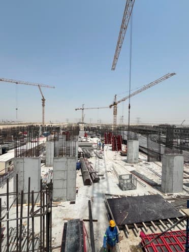 موقع بناء داماك ريفرسايد فيوز - مارين 4، صورة تفتيش الدائرة رقم 1، 26 أغسطس 2026