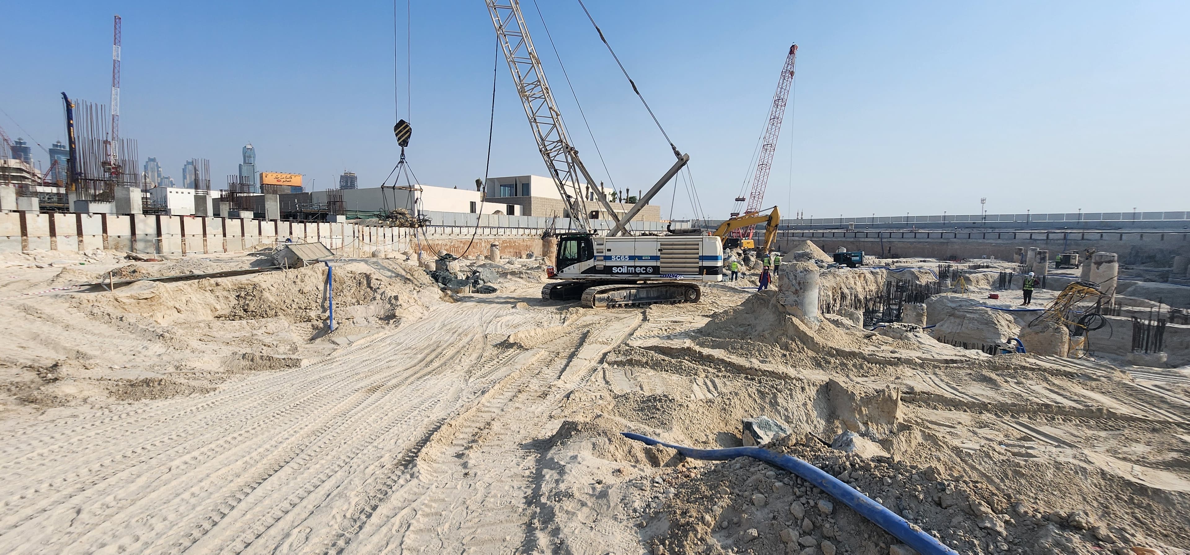 Peninsula Dubai Residences - Tower 1 construction site, Land Department inspection photo 5, 10 September 2026