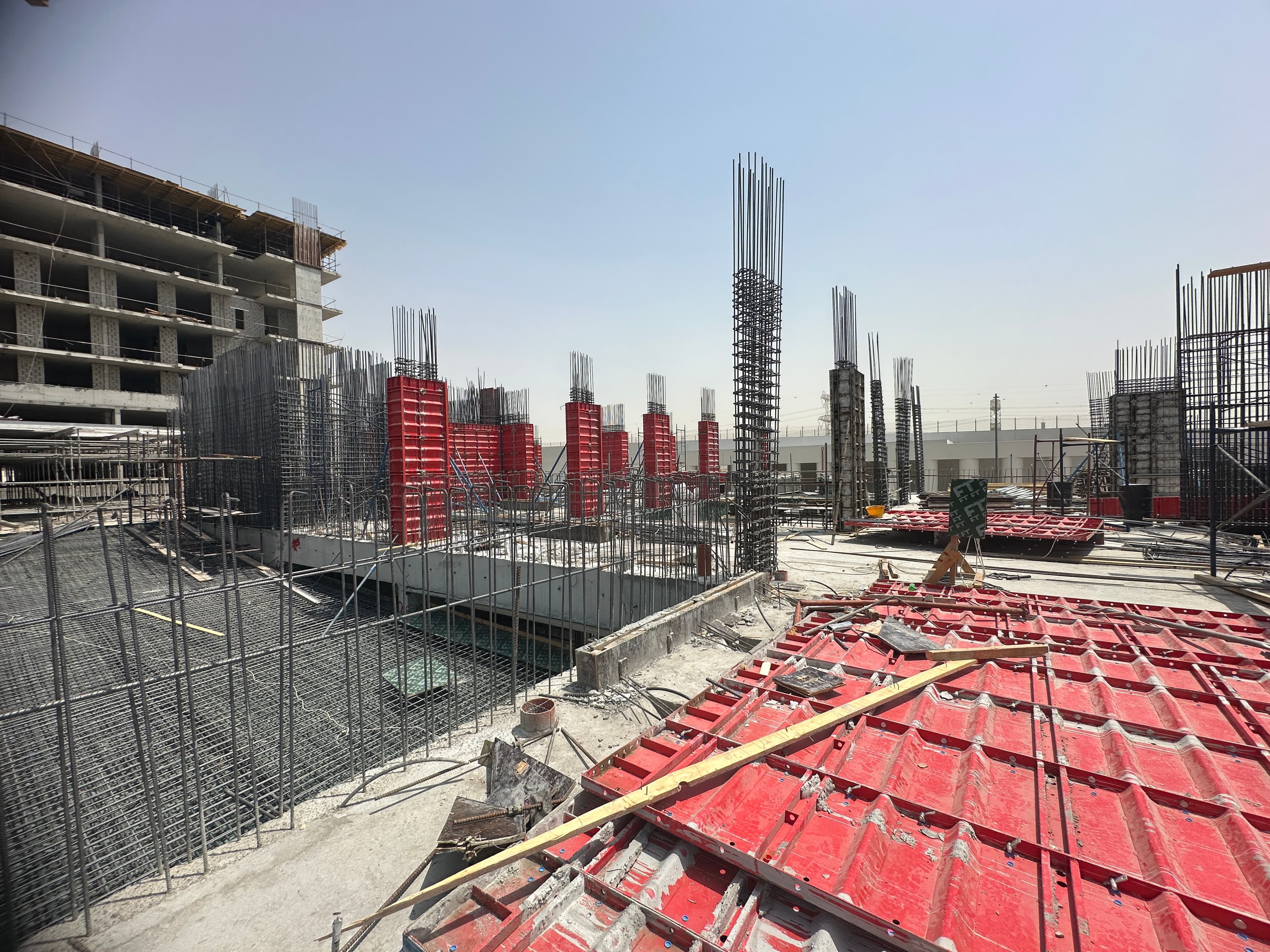 999 Residences By Reef Luxury Development construction site, Land Department inspection photo 3, 27 August 2026