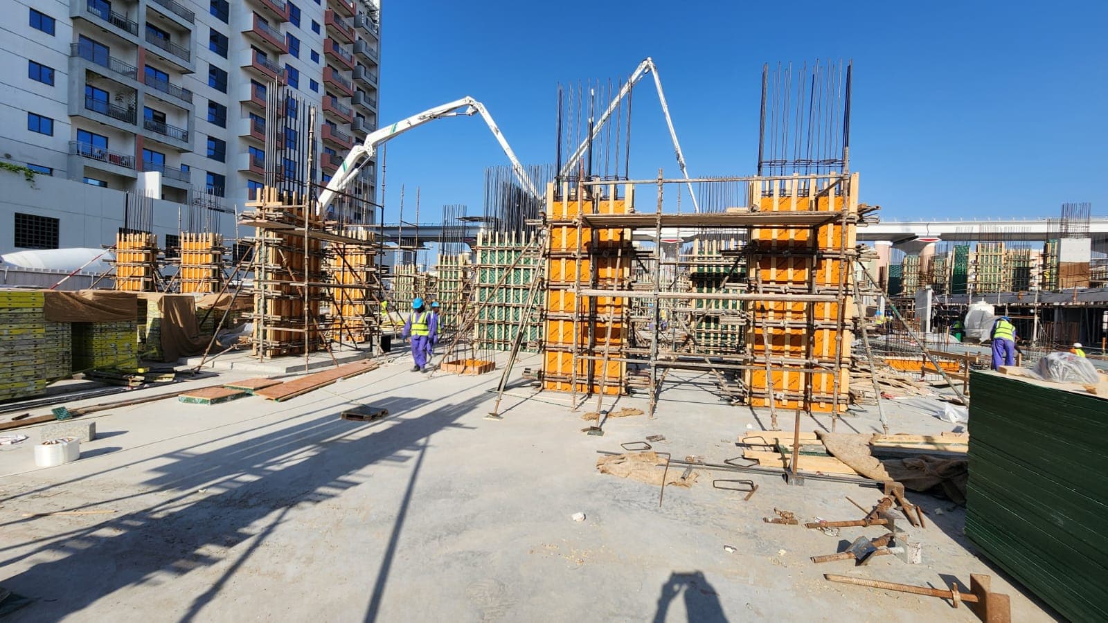 The Hub Residences By Zazen construction site, Land Department inspection photo 7, 6 January 2026