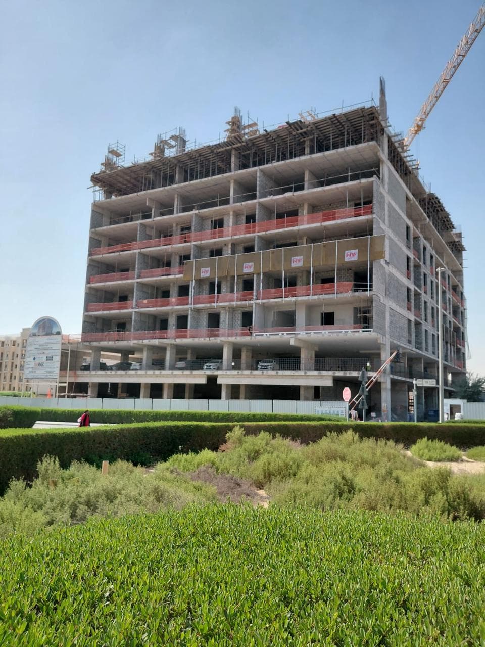 Alma Gardens construction site, Land Department inspection photo 10, 12 March 2026