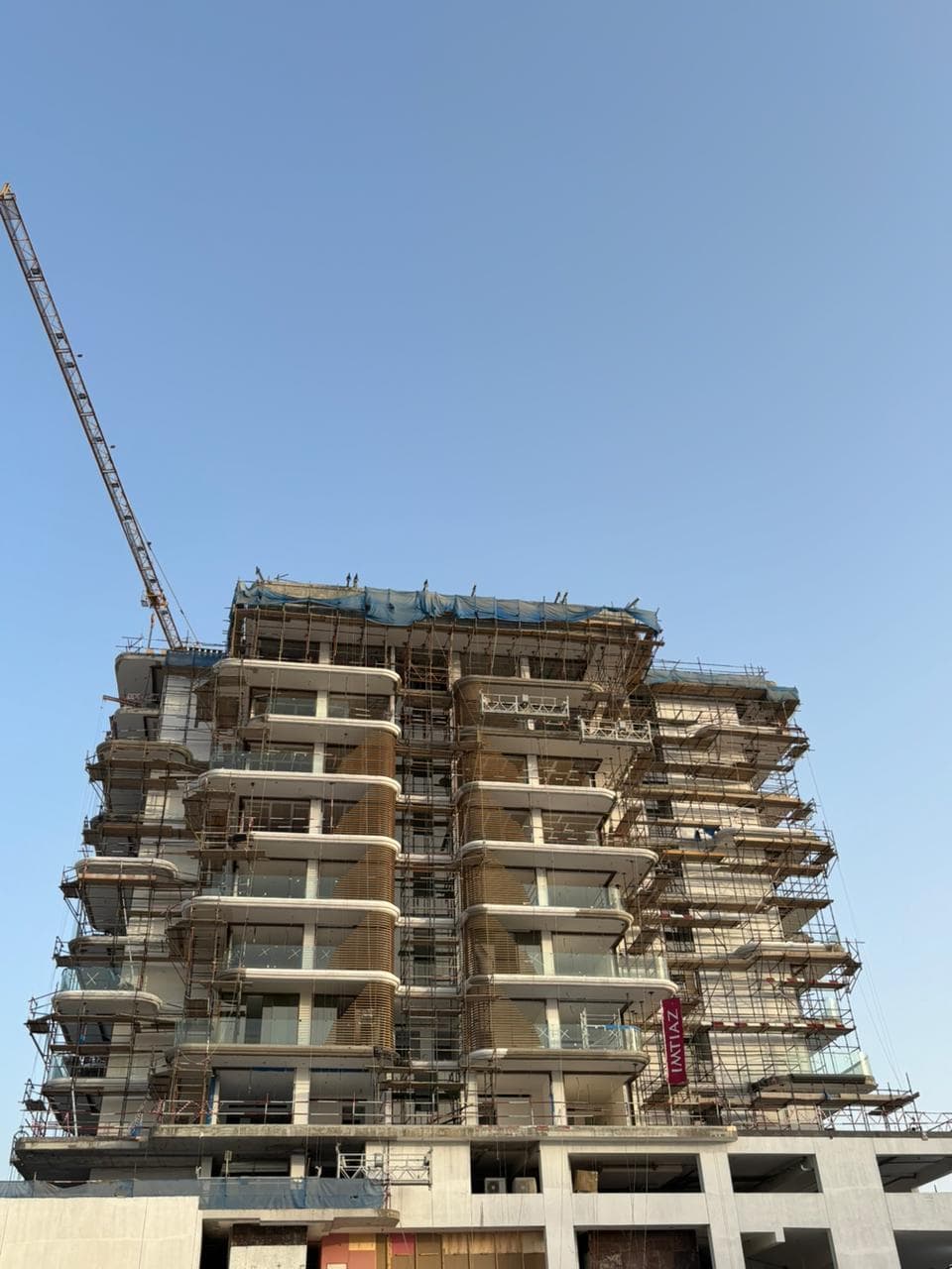 Sunset Bay One By Imtiaz construction site, Land Department inspection photo 4, 11 May 2026
