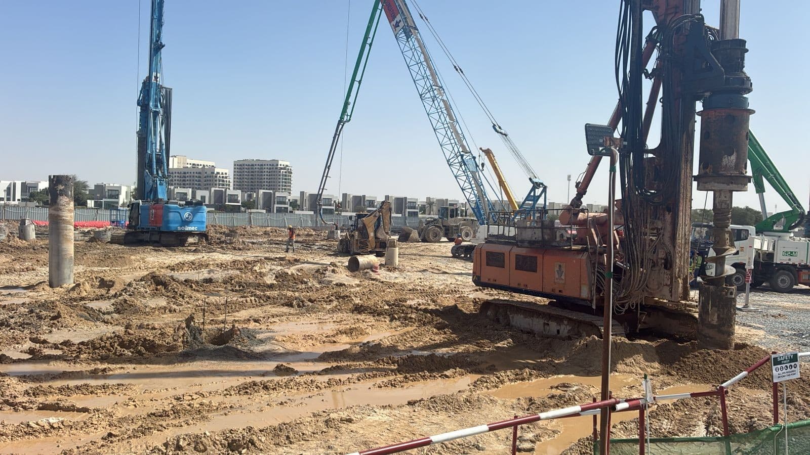 Golf Verge construction site, Land Department inspection photo 3, 24 March 2026