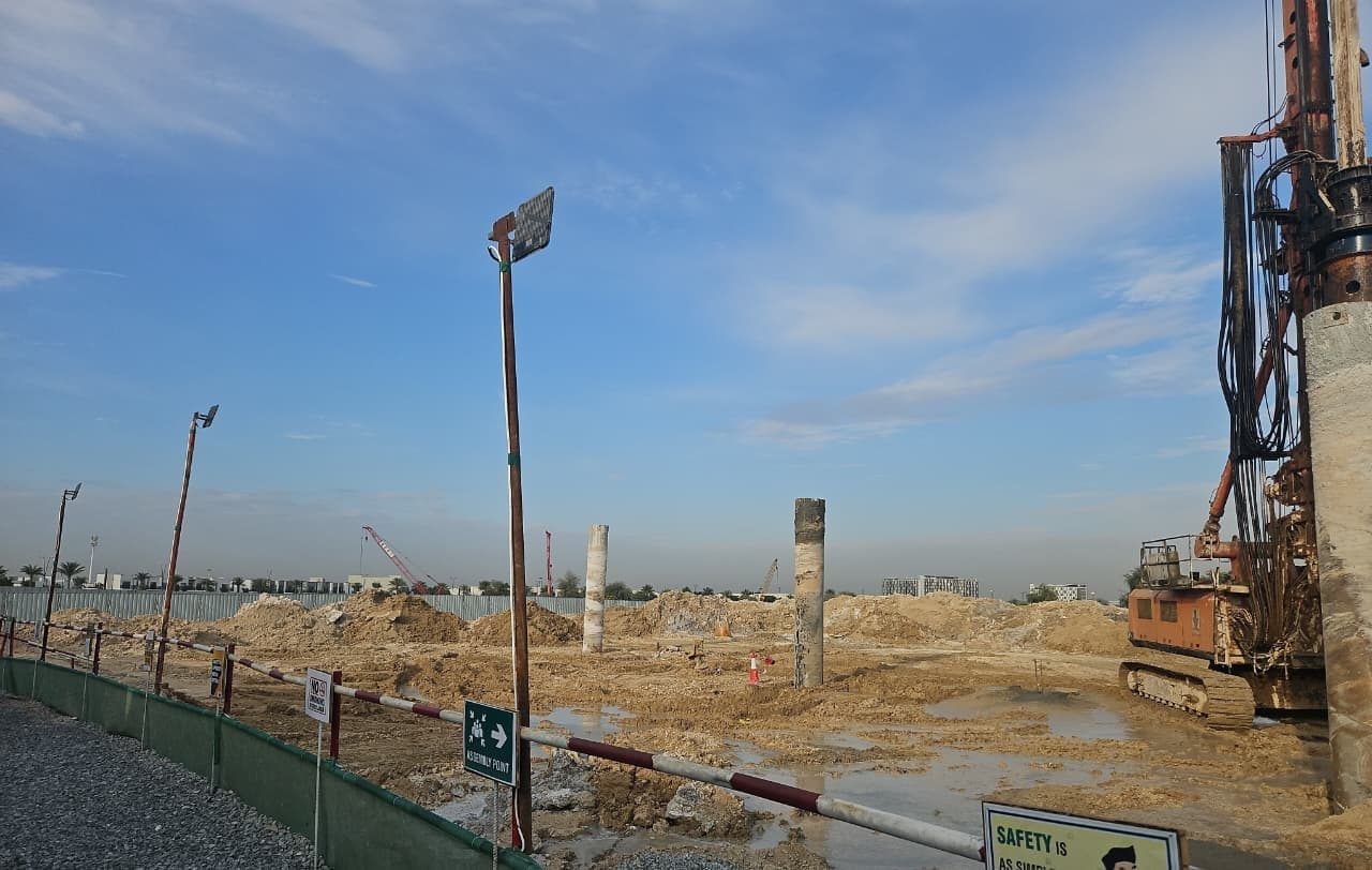Golf Verge construction site, Land Department inspection photo 1, 24 March 2026