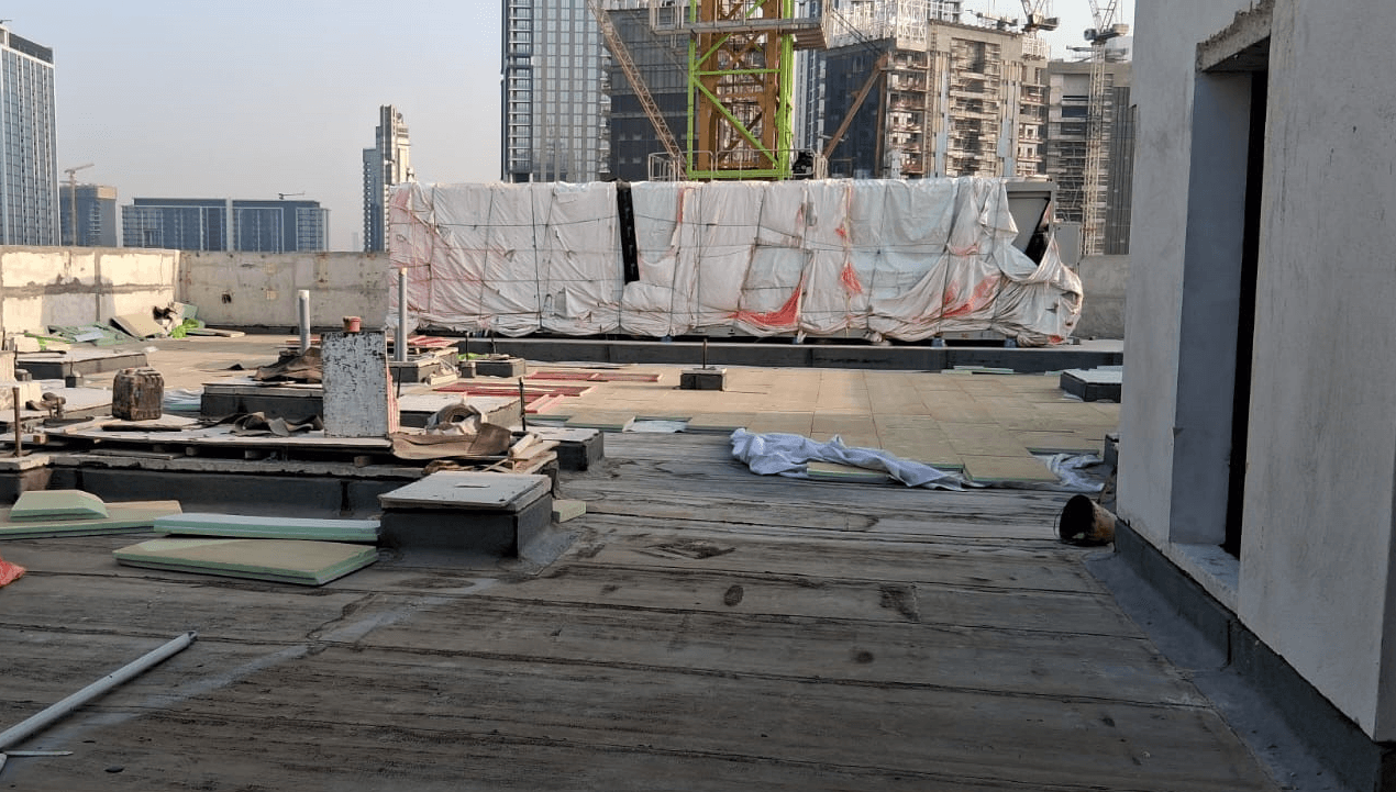 Azizi Riviera 49 construction site, Land Department inspection photo 7, 7 August 2026