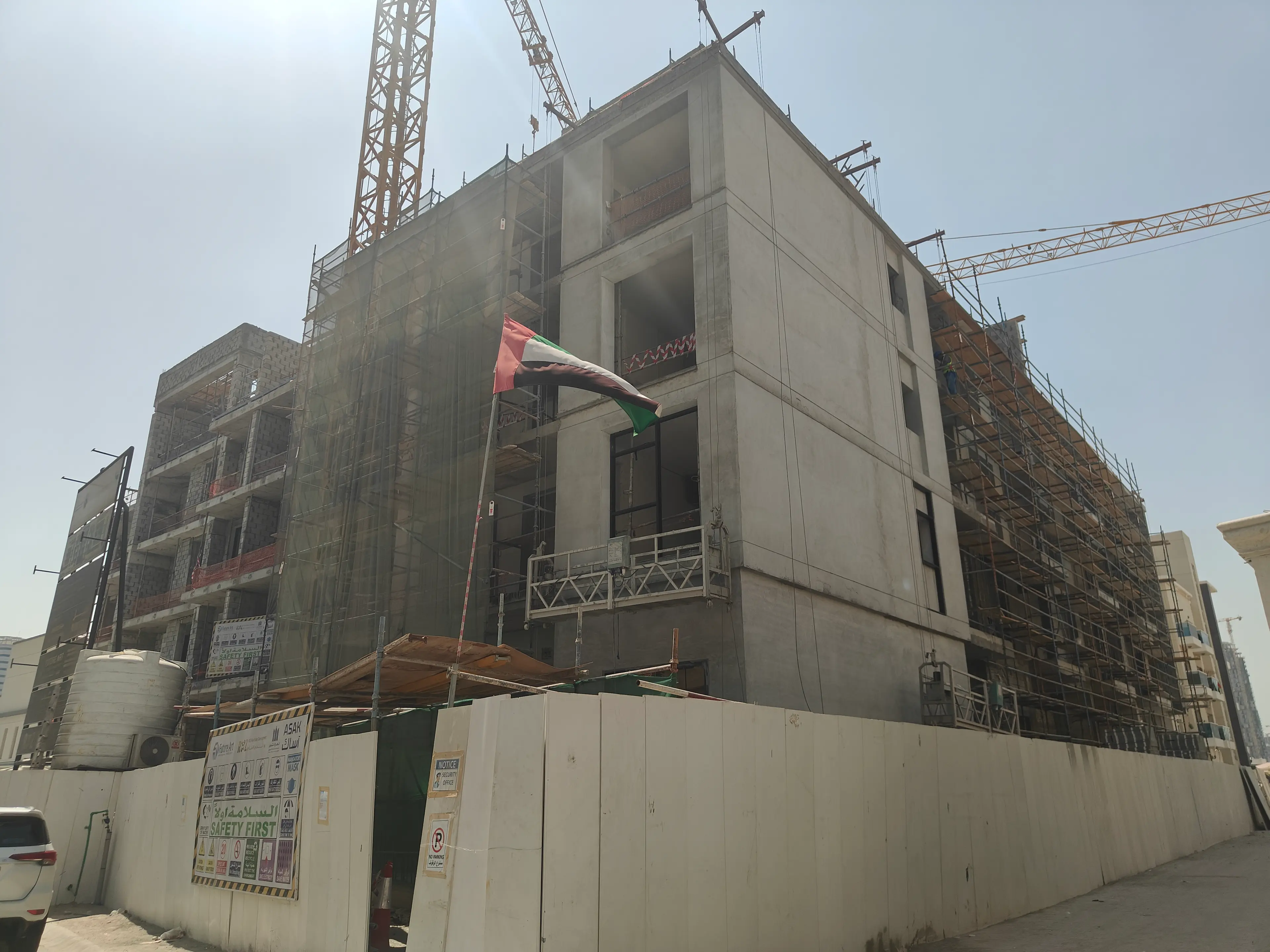 Cavara Circle construction site, inspection photo 3, 9 October 2026
